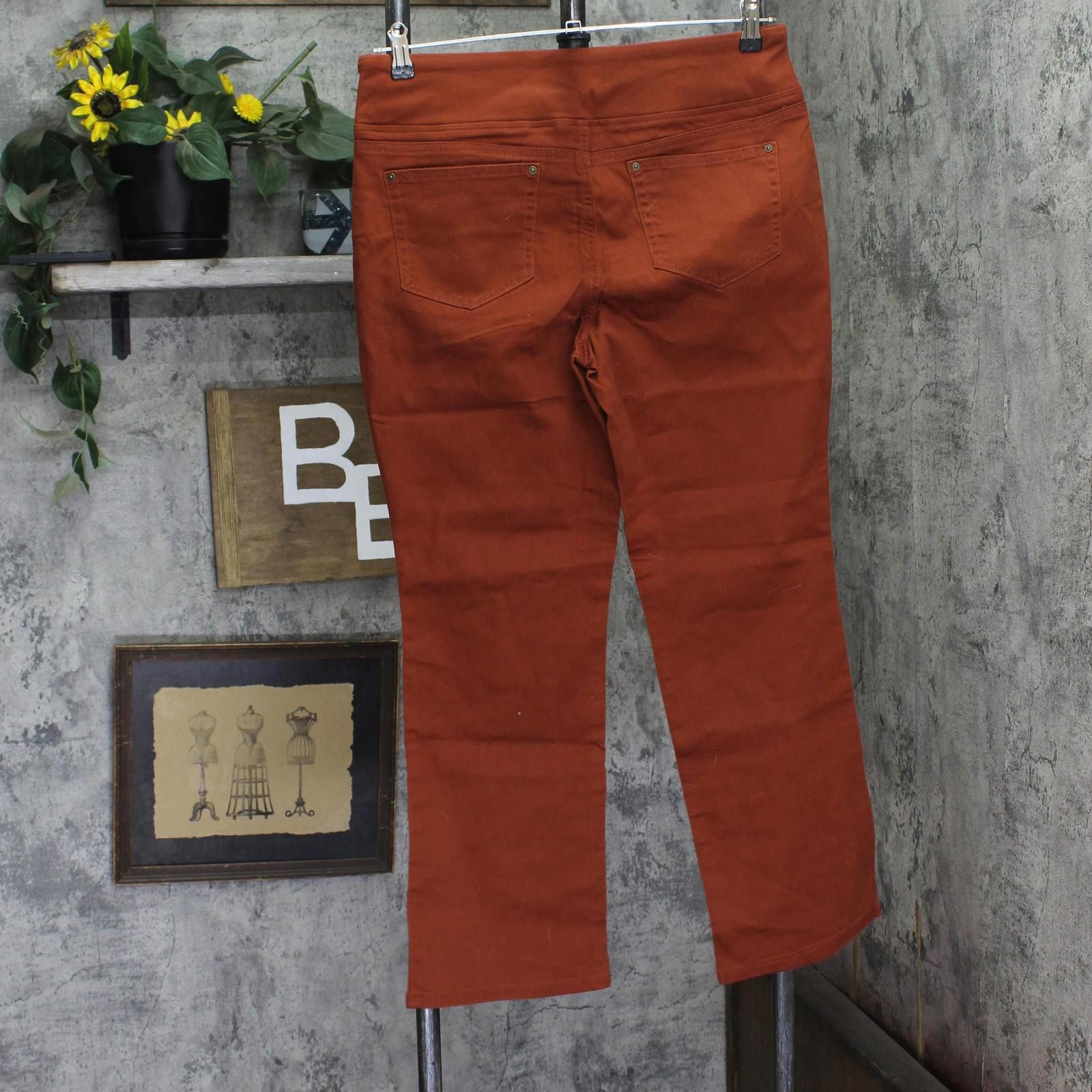 Other Belle By Kim Gravel Baby Jeans Burnt Henna Orange Brown 12p Size 34" / US 12 / IT 48 - 2 Thumbnail