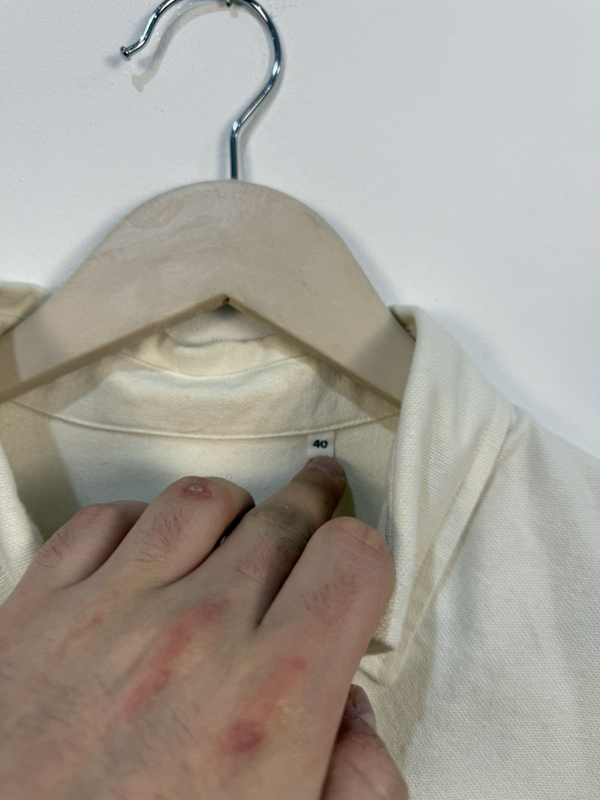 AMI Ami Paris “Ami de Coeur” Logo Embroidery Button-Up Shirt Size US M / EU 48-50 / 2 - 8 Thumbnail