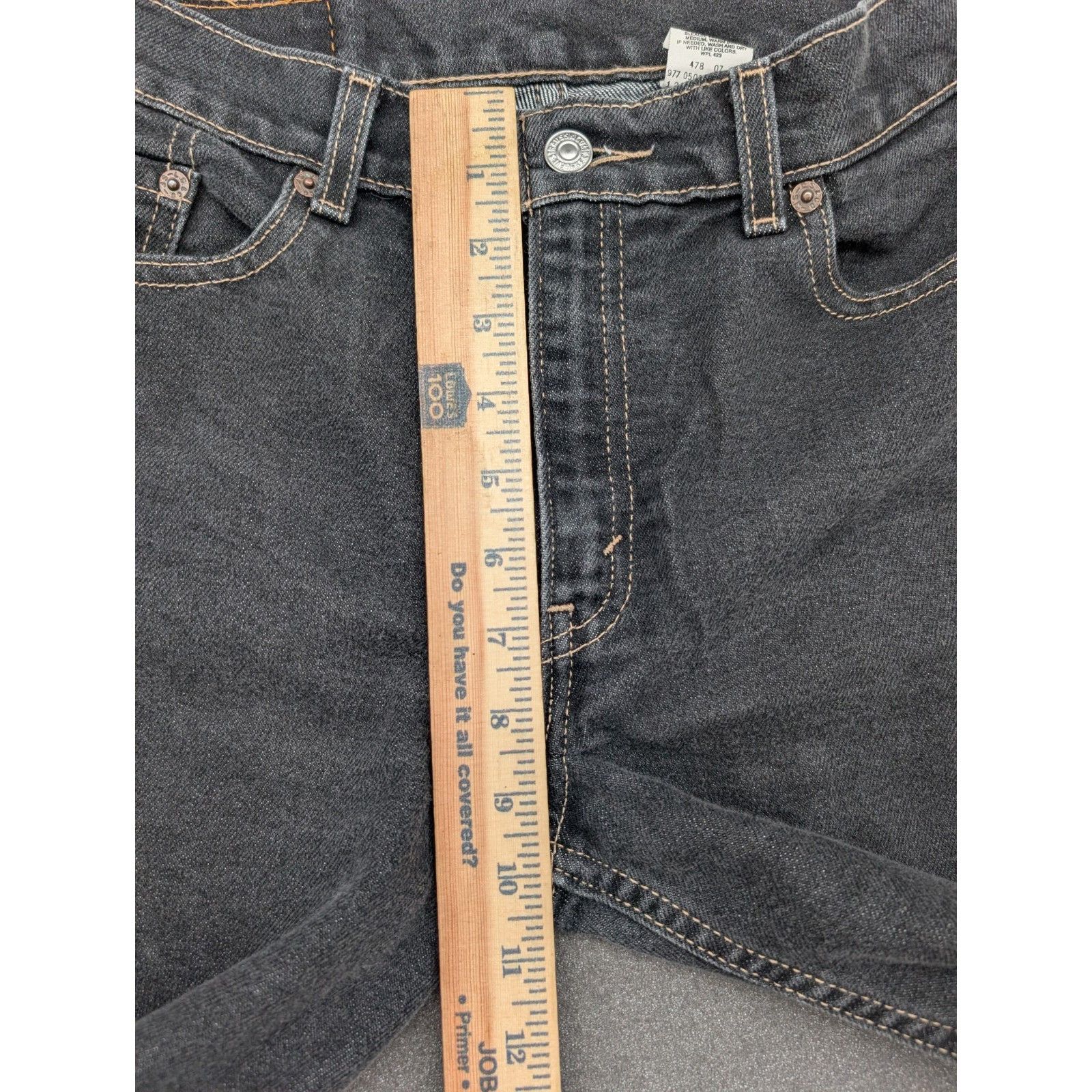 Levi's Levi’s 515 Bootcut Jeans Women’s 10 Petite Gray Wash Stretch Size 32" / US 10 / IT 46 - 8 Thumbnail