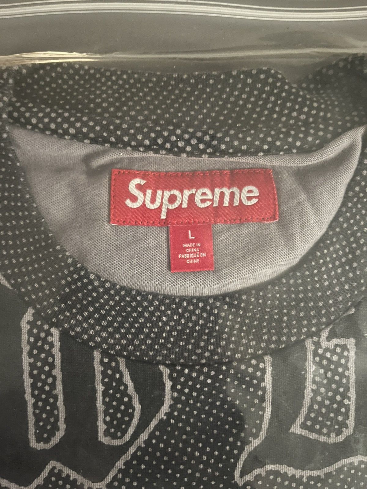 Supreme Supreme Snow White S/S Top black Size US L / EU 52-54 / 3 - 3 Thumbnail