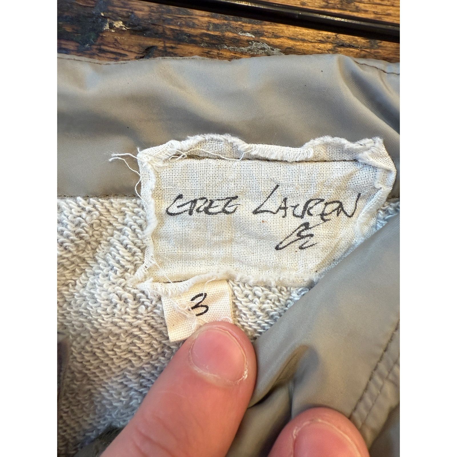Greg Lauren Greg Lauren SAMPLE Satin/Heather Lounge Pants Size US 34 / EU 50 - 3 Thumbnail