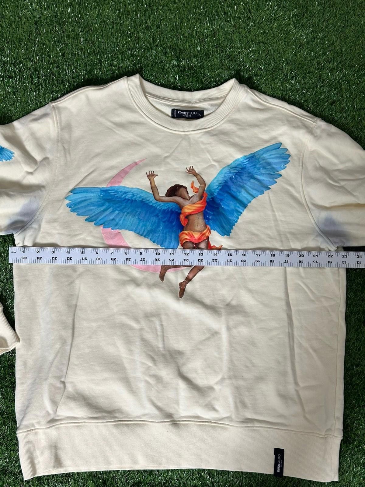 Designer Roku Studio Sweatshirt ANGEL XL Size US XL / EU 56 / 4 - 3 Thumbnail