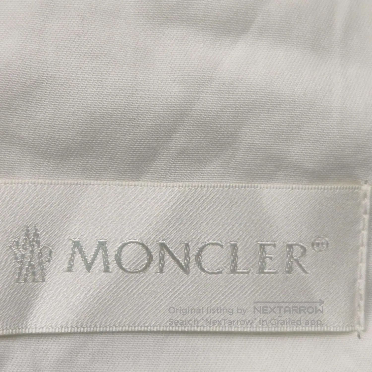 Moncler Moncler Colorblock Logo Buttoned Cotton Pants. Size US 34 / EU 50 - 1 Thumbnail