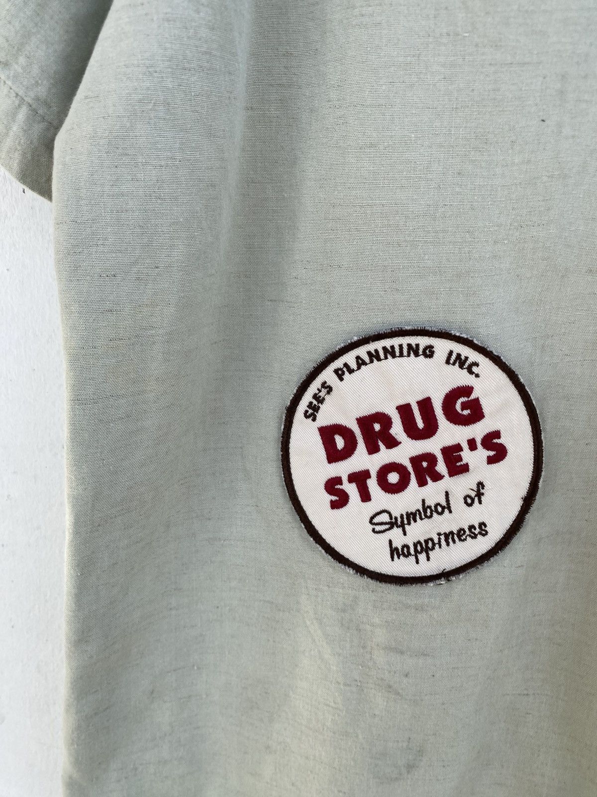 Japanese Brand Drug Store Button Up Shirt With Patches Size US M / EU 48-50 / 2 - 8 Thumbnail