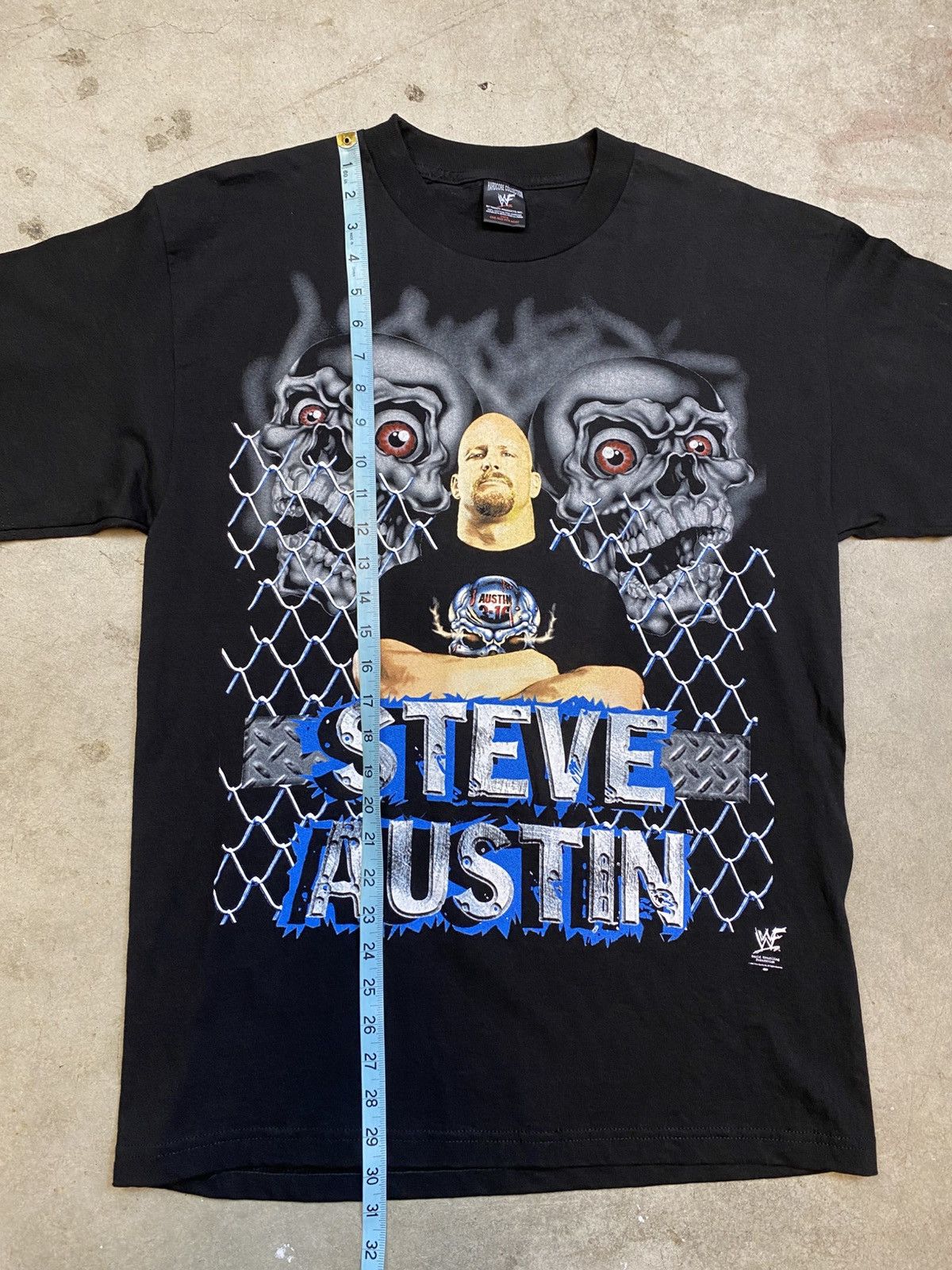 Vintage × WWF Vintage WWF Stone Cold Steve Austin T Shirt L 1999 Size US L / EU 52-54 / 3 - 7 Thumbnail