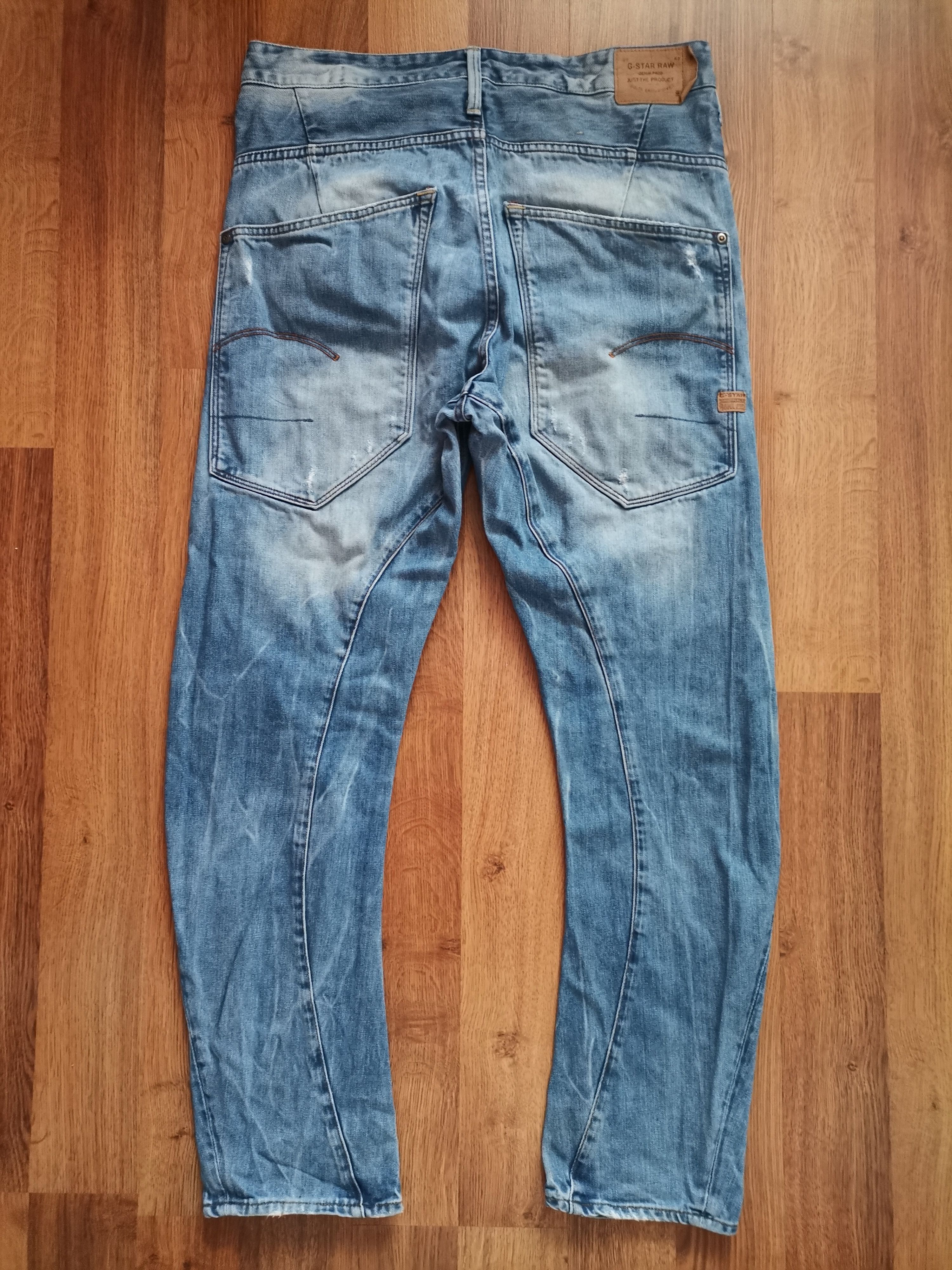 G-Star G-Star Raw Distressed Jeans Size US 33 - 3 Thumbnail