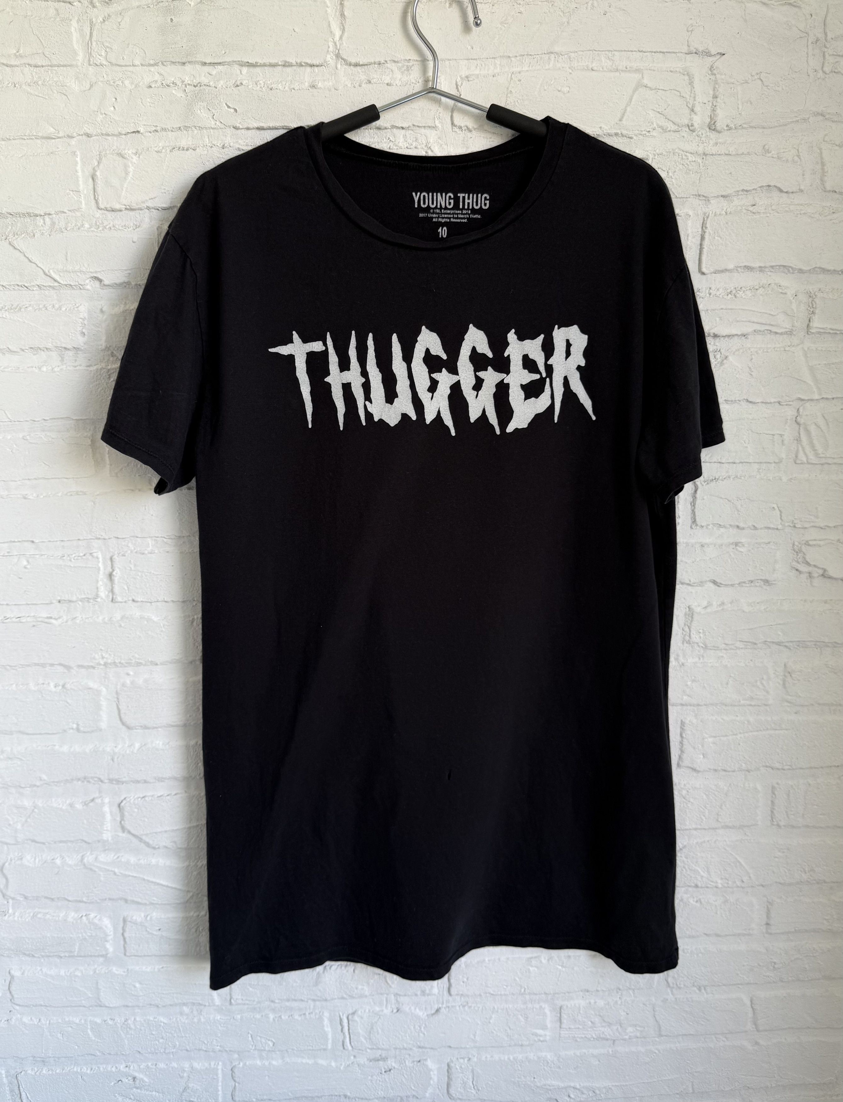 Rap Tees 2017 Young Thug Thugger tour rap angel t-shirt Size US L / EU 52-54 / 3 - 2 Thumbnail