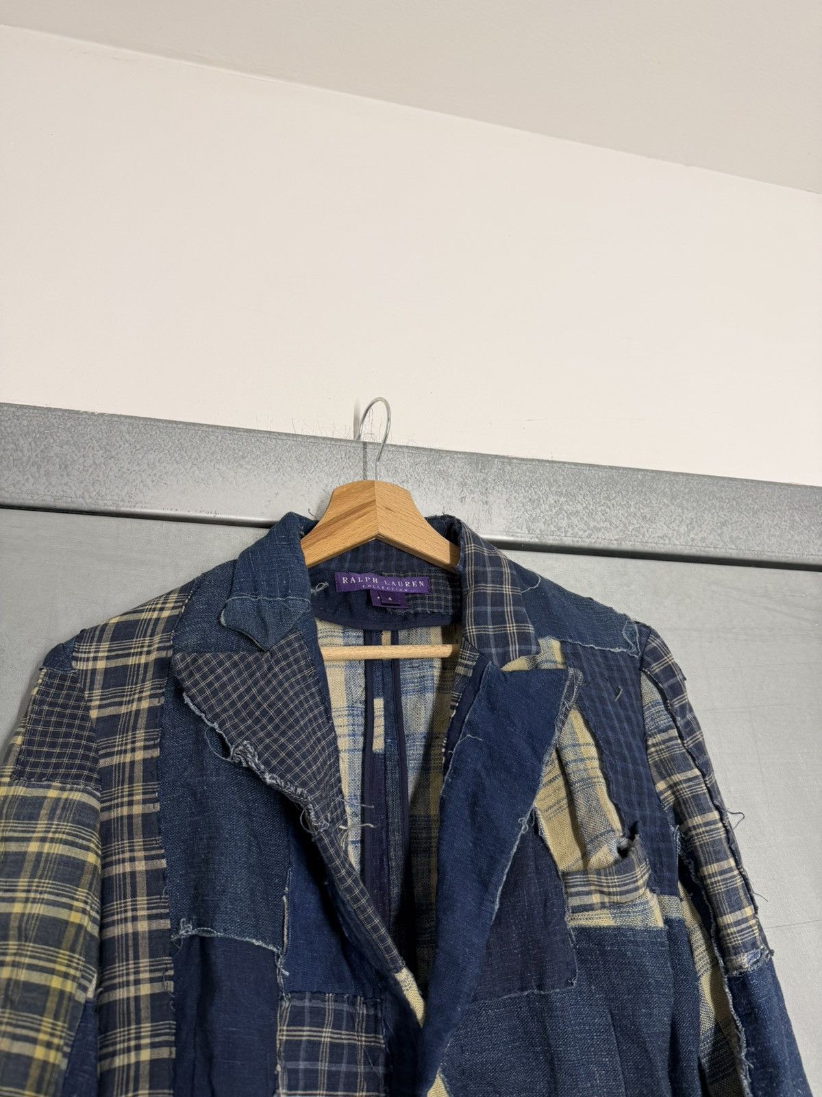 Ralph Lauren Ralph Lauren Collection Purple Linen Country Patched Blazer Size S / US 4 / IT 40 - 3 Thumbnail