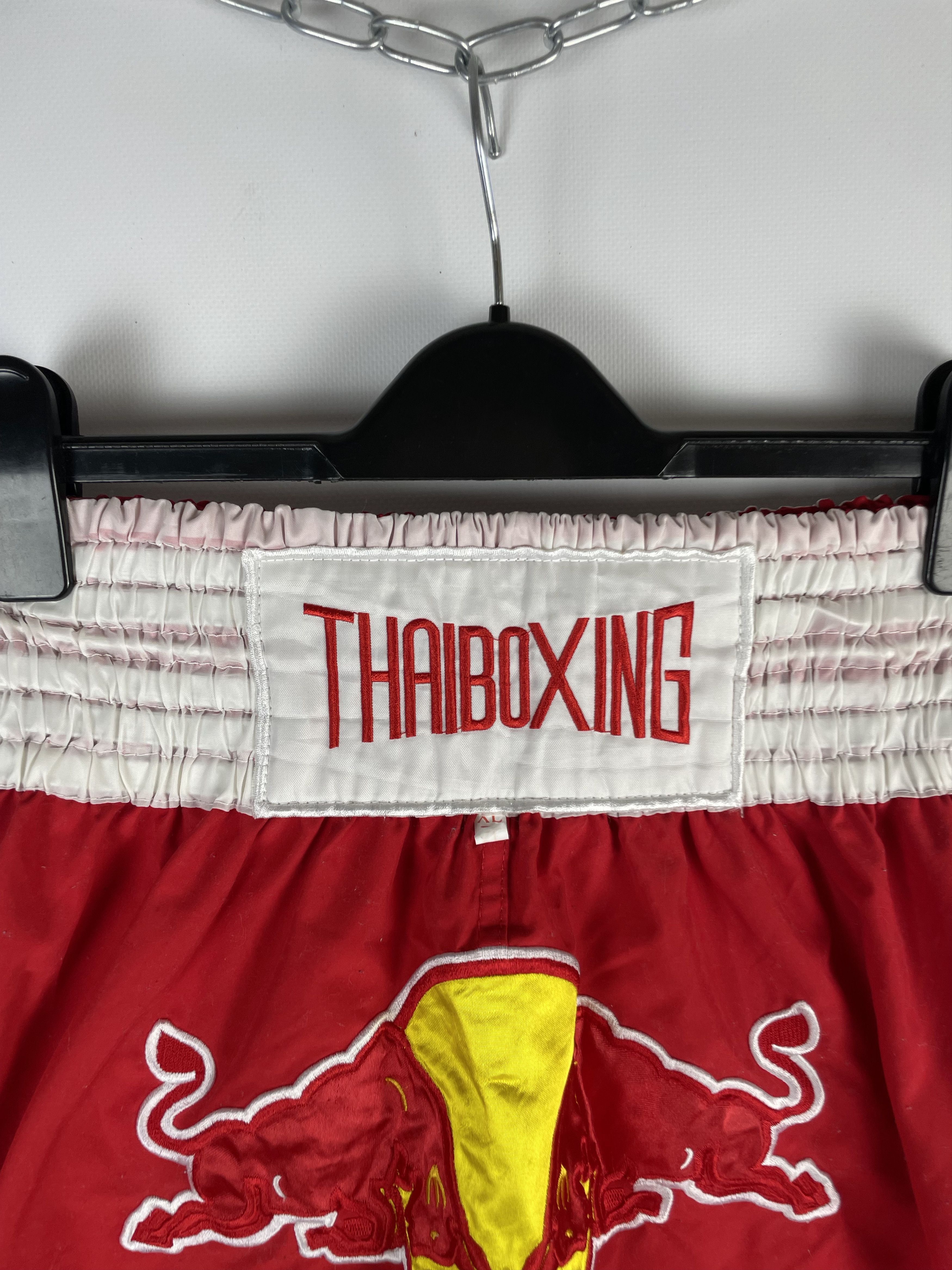 Red Bull × Vintage Red Bull Vintage Thaiboxing Shorts Size US 36 / EU 52 - 4 Thumbnail