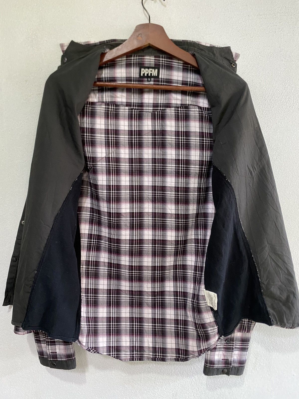 Flannel × Japanese Brand × PPFM PPFM Button Up Flannel Size US M / EU 48-50 / 2 - 11 Thumbnail