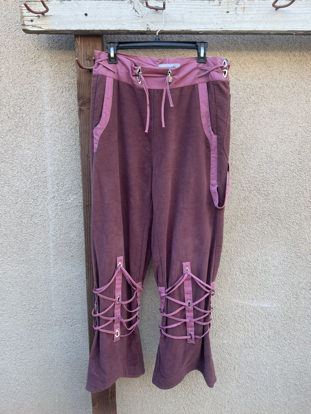 Kiko Kostadinov Kiko Kostadinov Frederick Cord Trousers Black Size