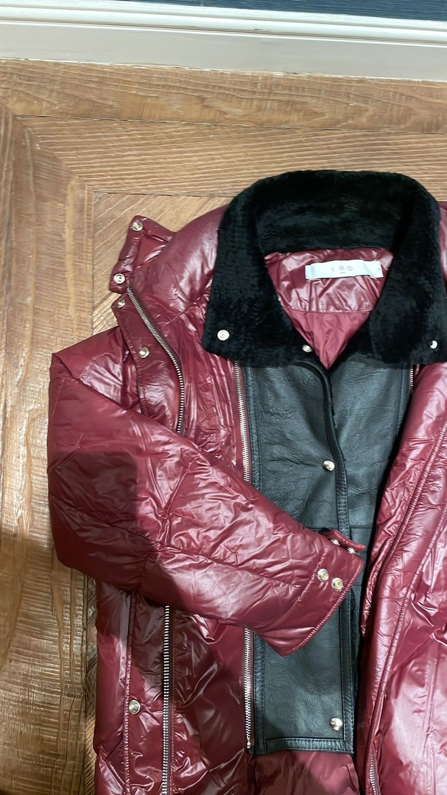 Iro IRO one of a kind puffer coat with detachable shearling vest Size XS / US 0-2 / IT 36-38 - 3 Thumbnail