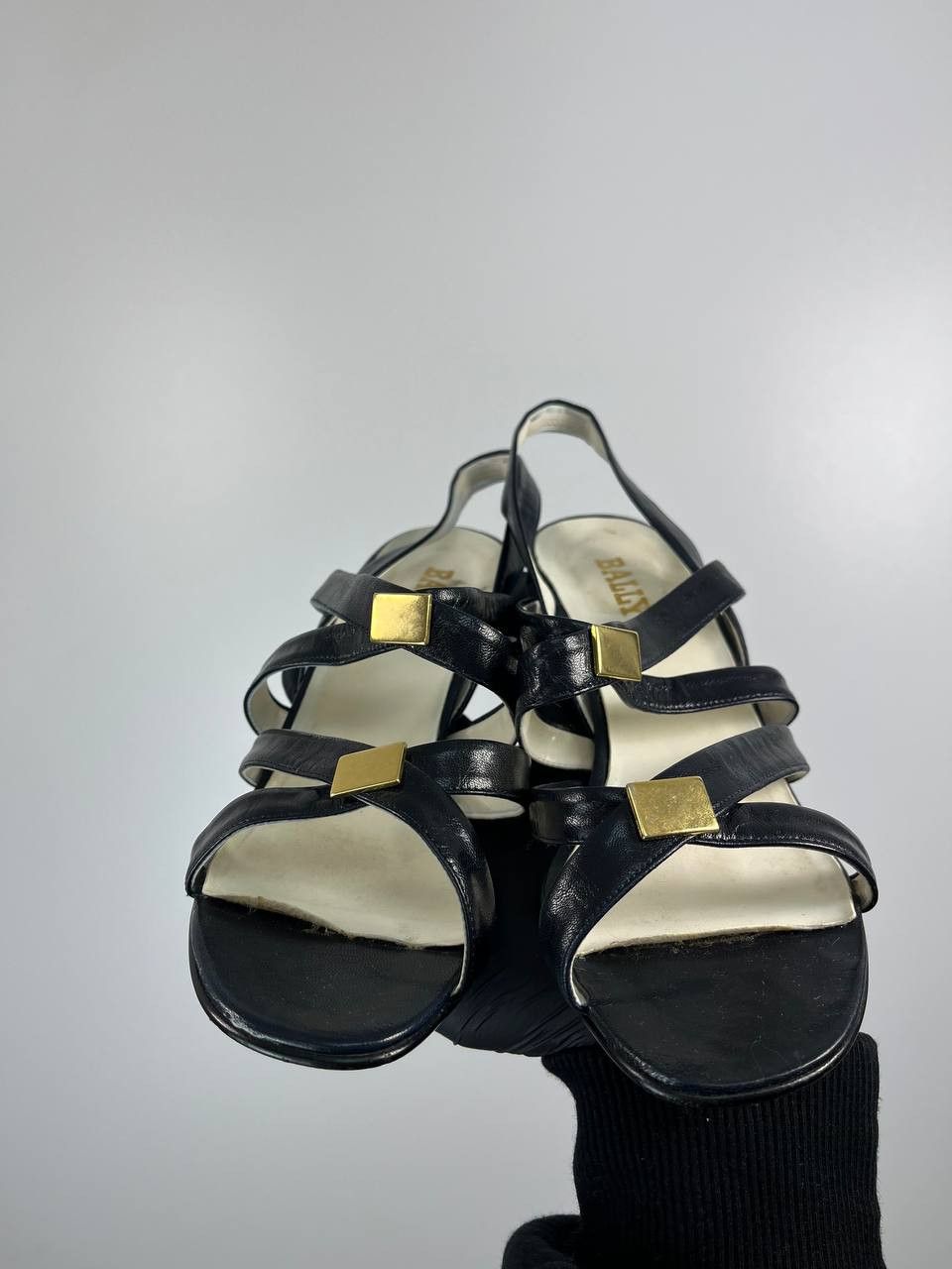 Bally Bally Leather Slingback Heels Black Womens Size Eu 39 Size US 6 / IT 36 - 7 Thumbnail