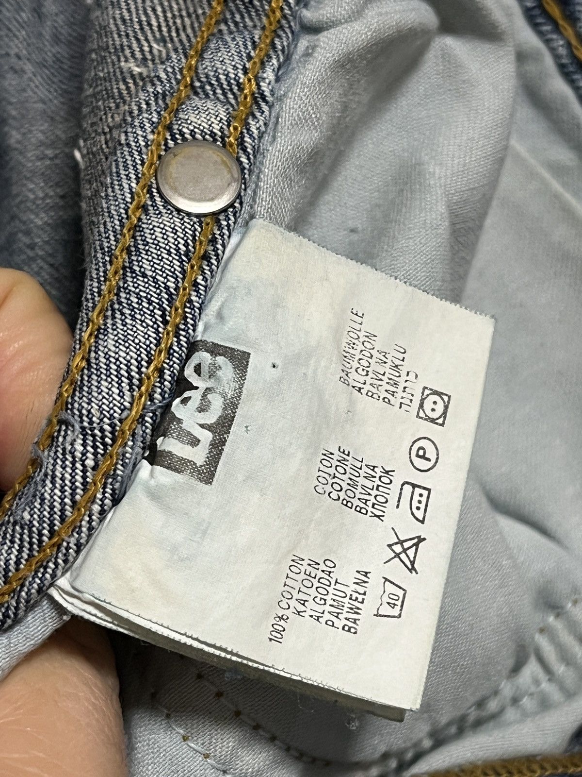 Lee Lee 101 131 Cowboy 30’s Repro Buckle Back Sanforized Jeans Size US 28 / EU 44 - 16 Thumbnail