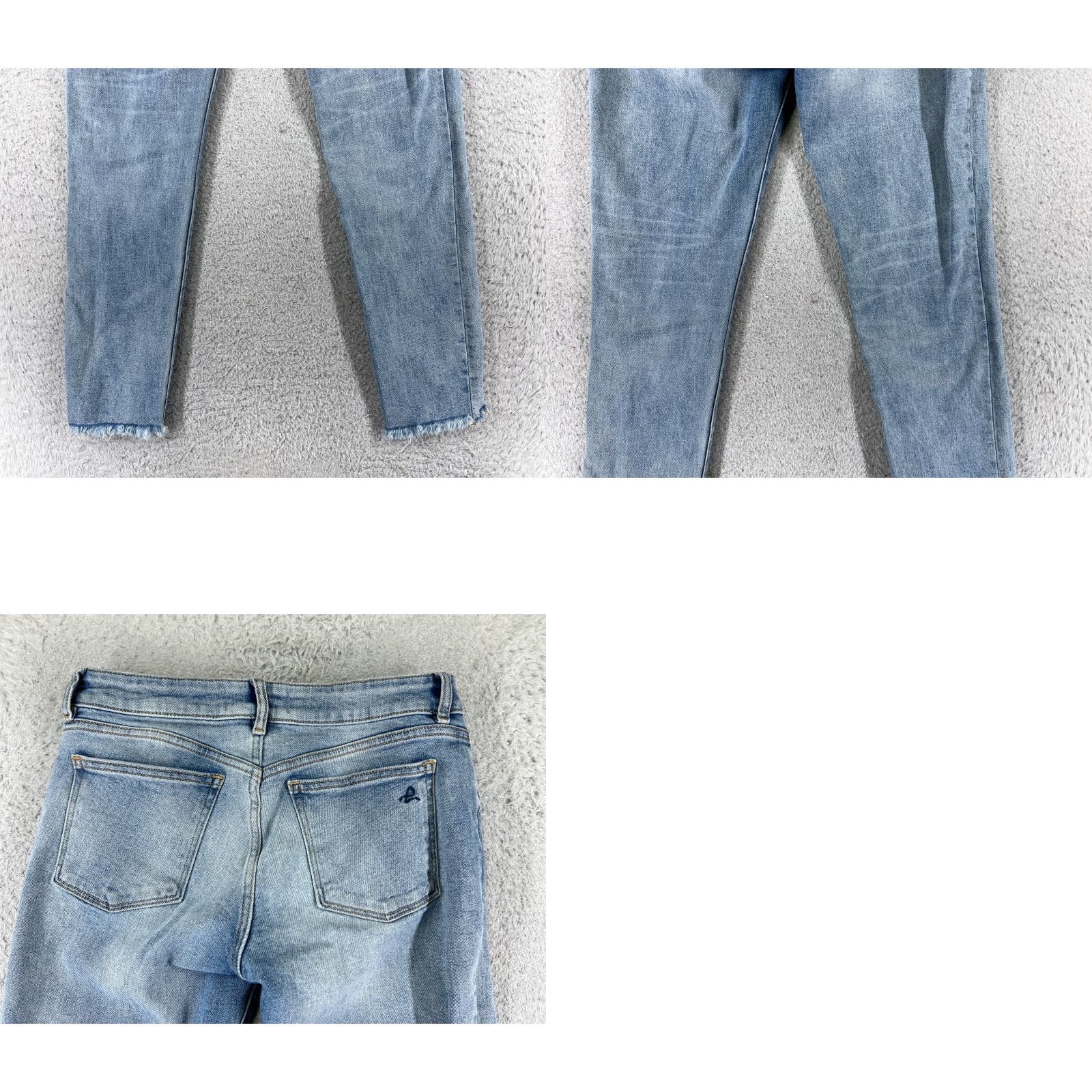 DL1961 DL1961 Jeans Womens 28 Blue Denim Margaux Instascuplt Ankle Skinny 28x27 Distressed City 90s? Wait. Size 28" / US 6 / IT 42 - 10 Thumbnail
