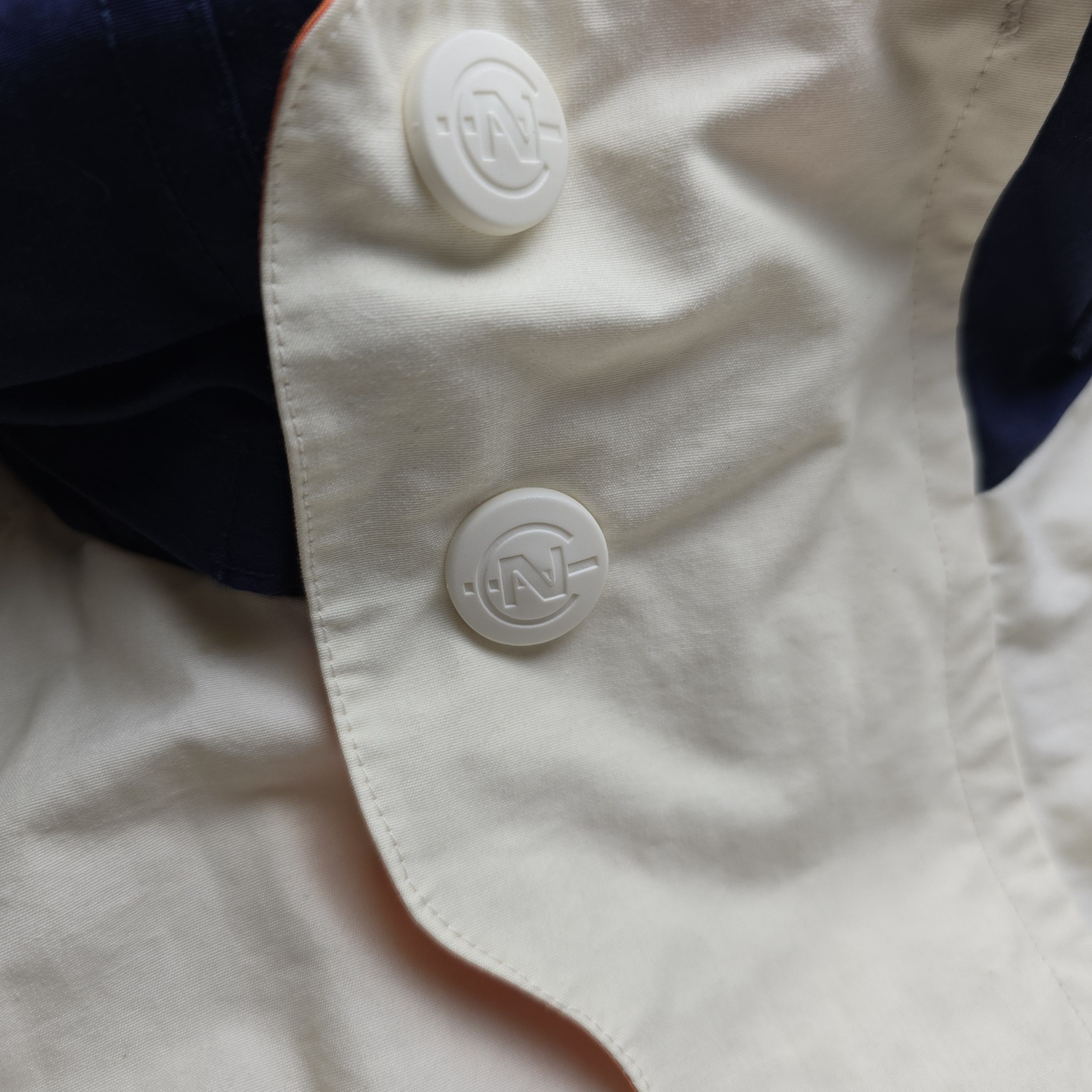 Nautica Vintage Nautica Sailing Jacket White/Orange Men's XL Size US XL / EU 56 / 4 - 6 Thumbnail