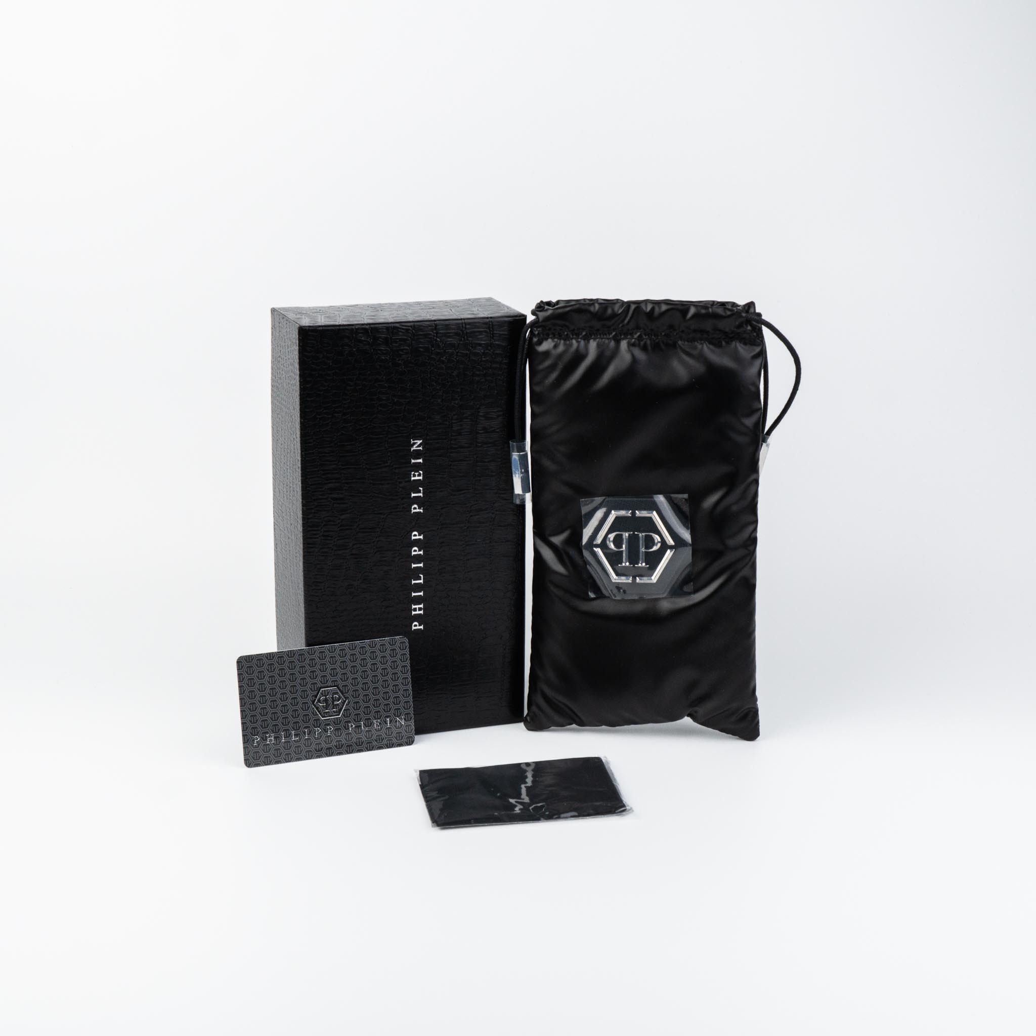 Philipp Plein Philipp Plein Women Sunglasses SPP067 0700 NEW AUTHENTIC Size ONE SIZE - 12 Thumbnail