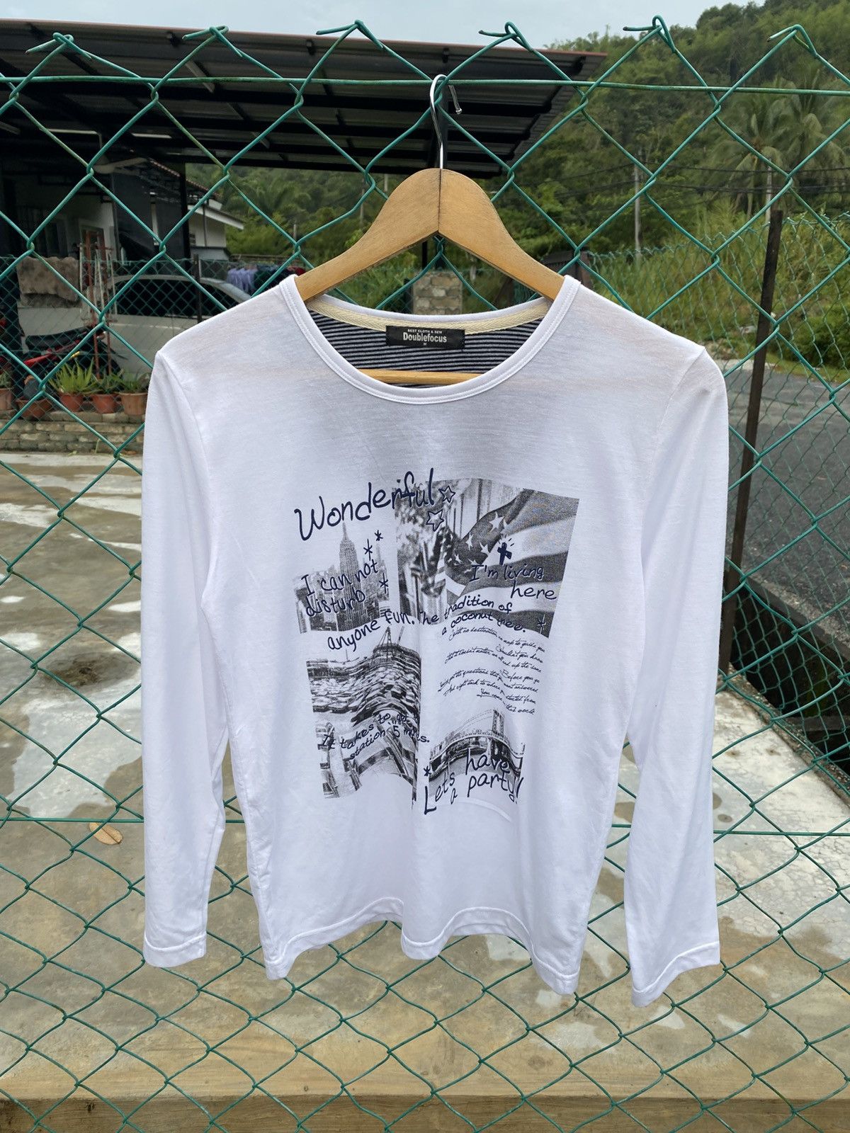 Japanese Brand Double focus long sleeve tshirts Size M / US 6-8 / IT 42-44 - 1 Thumbnail