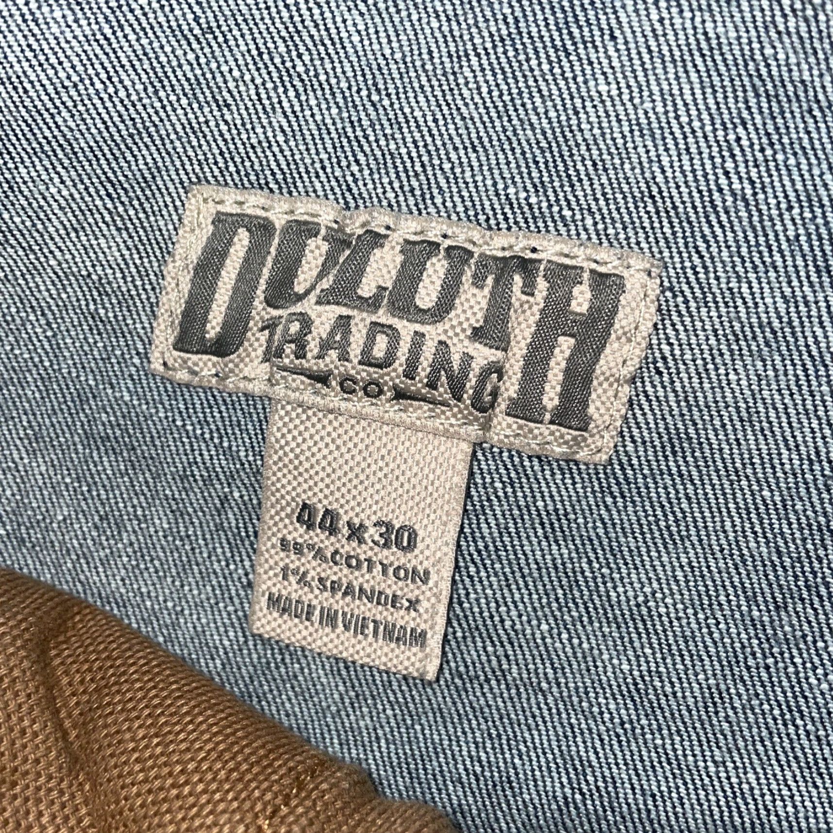 CO Duluth Jeans Mens 44 x 30 Regular Blue Straight 90s? Pre-owned Men Size 44 Inseam 30 Size US 44 / EU 60 - 3 Thumbnail
