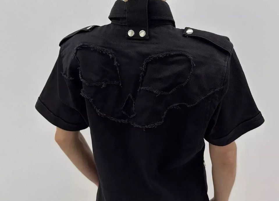 Other Vixxsin Gothic Goth Punk Shirt Black Rave Denim Eyes Size S / US 4 / IT 40 - 12 Thumbnail