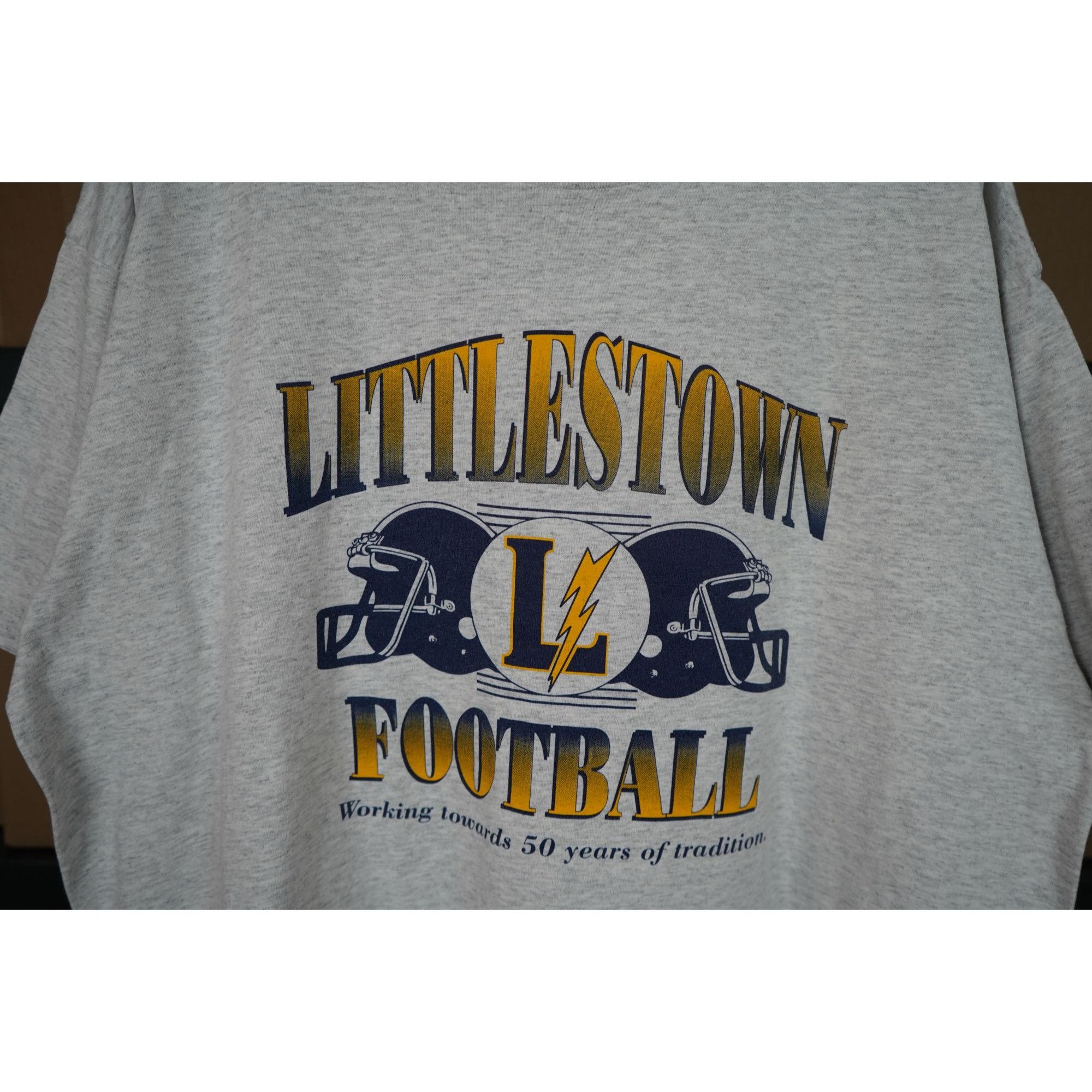 Vintage 90s Littlestown Football Vintage Sports Tshirt XXL #415 Size US XXL / EU 58 / 5 - 3 Thumbnail