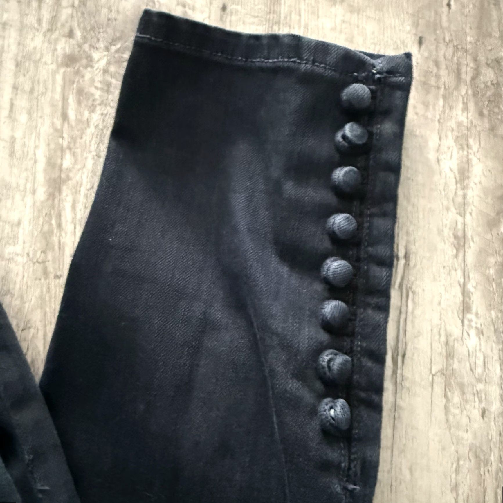 Vintage Joe's Jeans Ankle Cigarette Womens 31 Dark Wash Denim Ankle Buttons Blue Reed Stretch 5-Pocket Classic Slim Jeans Womens Size 24" / US 00 / IT 34 - 6 Thumbnail