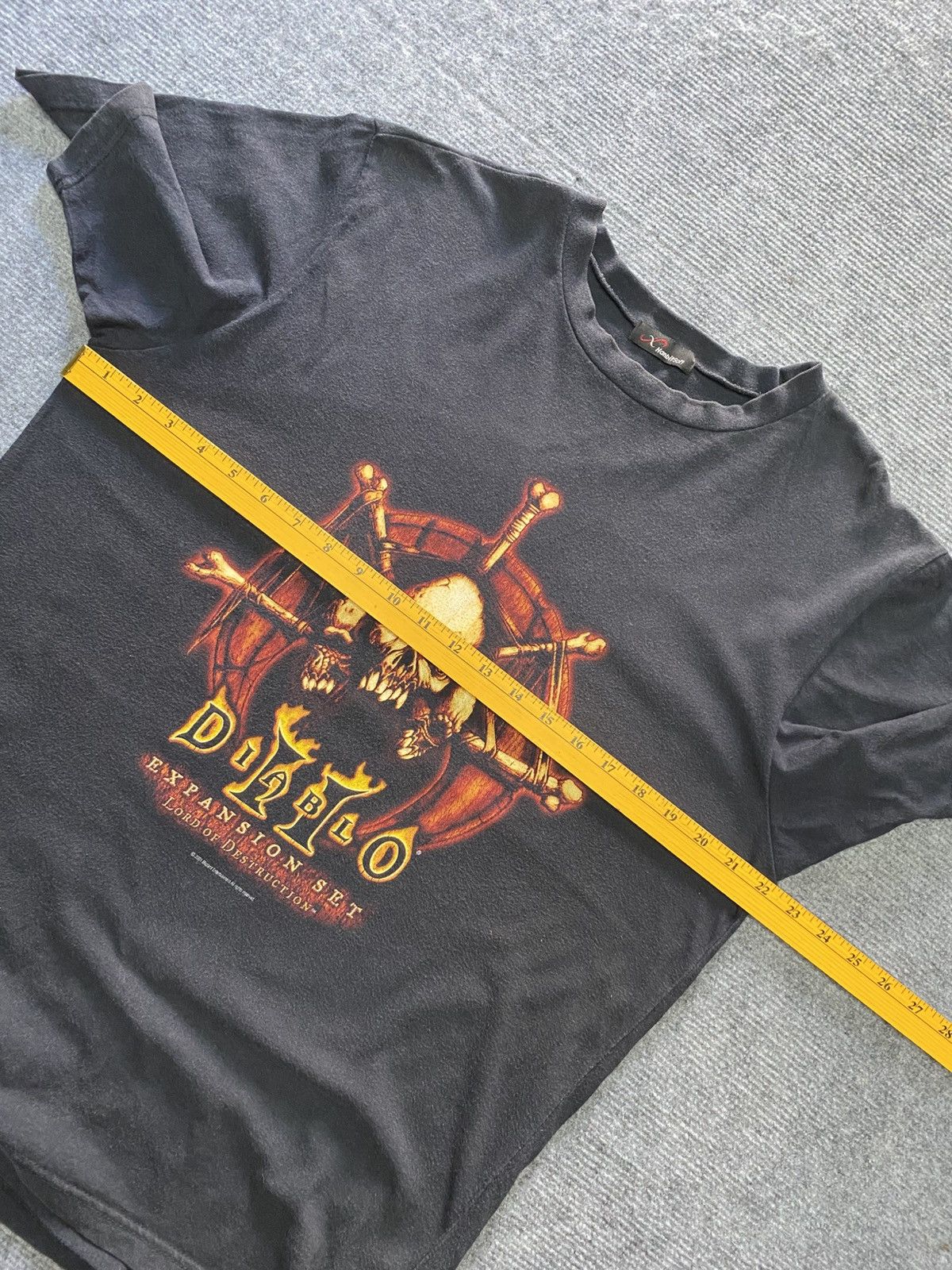 Vintage Vintage Diablo II Lord of Destruction Video Game T-Shirt Size US L / EU 52-54 / 3 - 6 Thumbnail