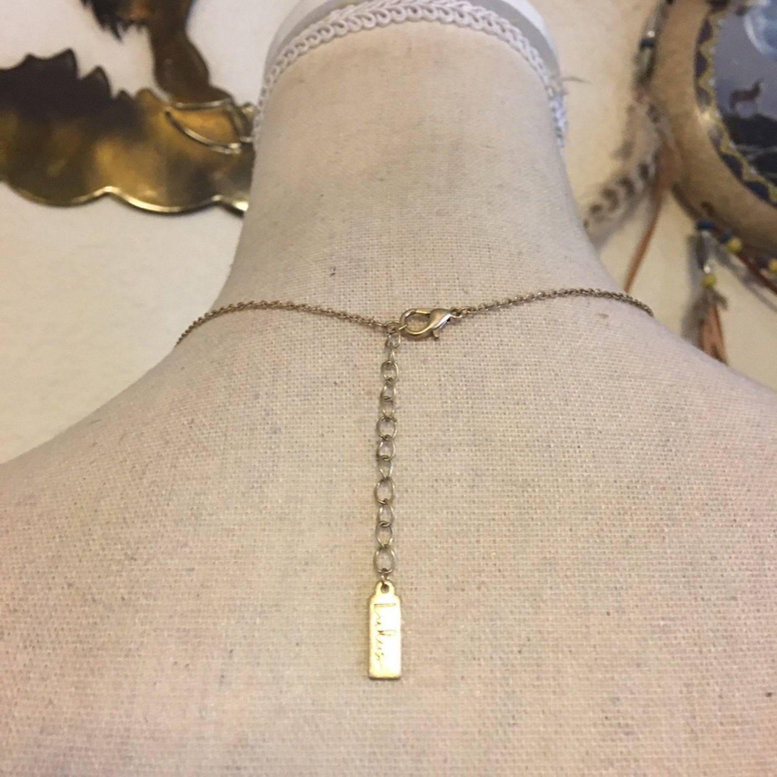 Jewelry Lulu’s faux pearl accented gold chain necklace Size ONE SIZE - 4 Thumbnail