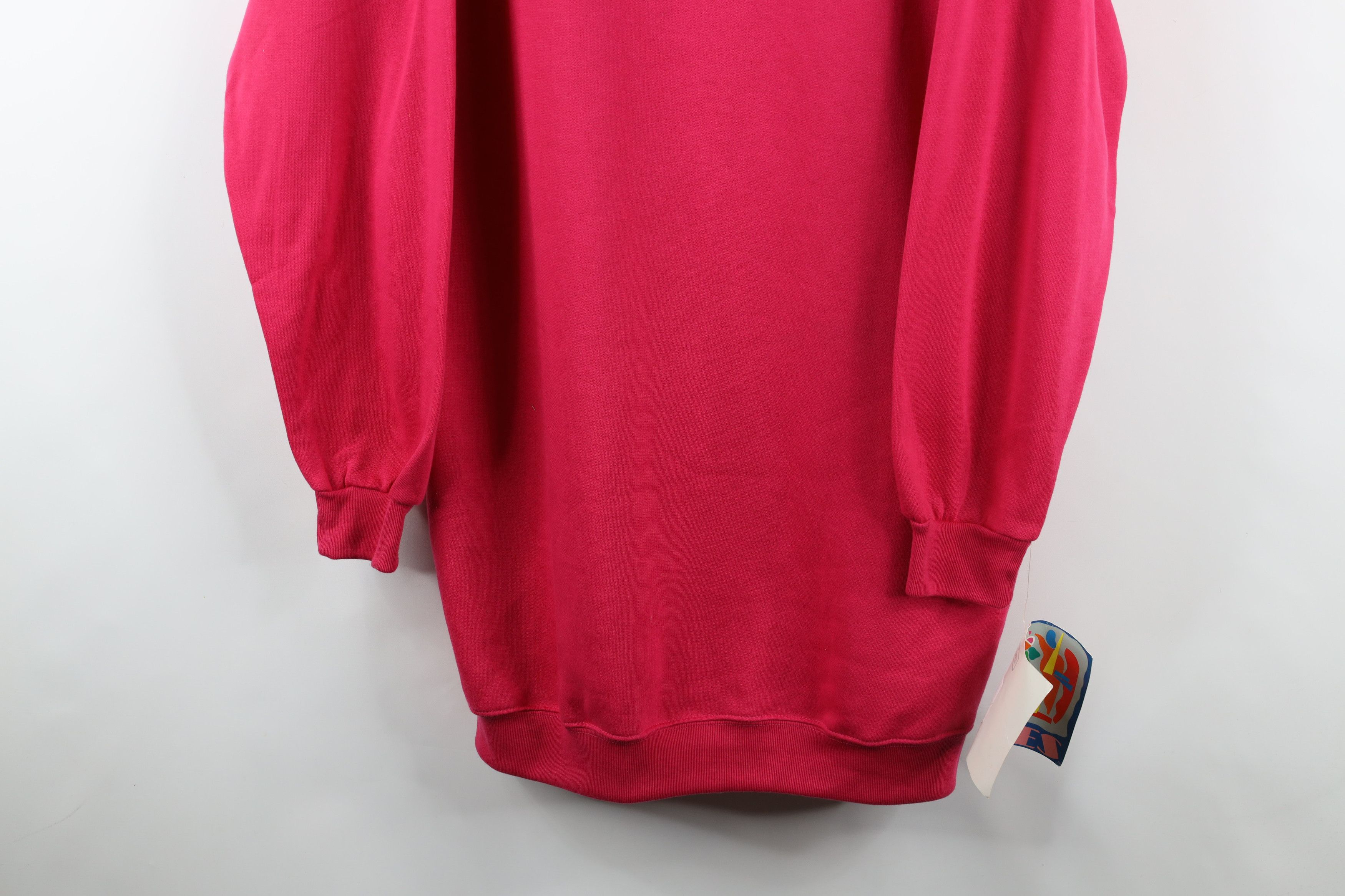 Vintage Deadstock Vintage 90s Streetwear Night Gown Sleep Sweatshirt Size L / US 10 / IT 46 - 3 Thumbnail