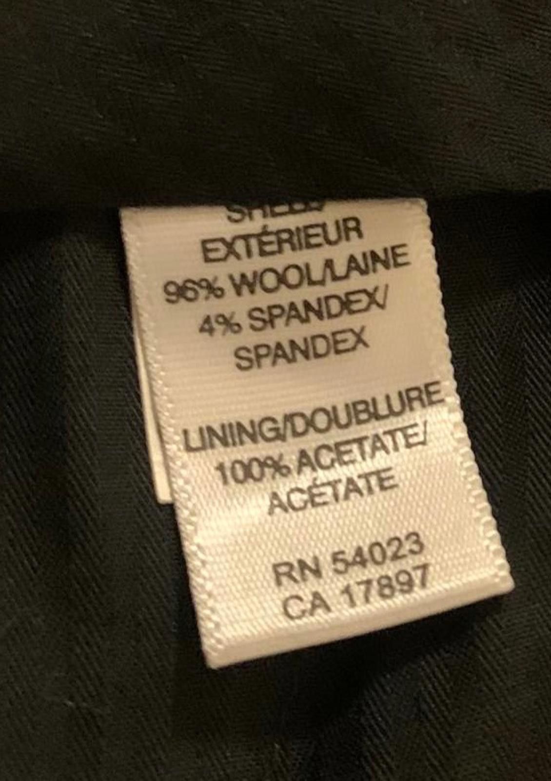 Banana Republic Banana Republic Men's 32x32.5 Dark Gray Dress Pants Size 38R - 9 Thumbnail