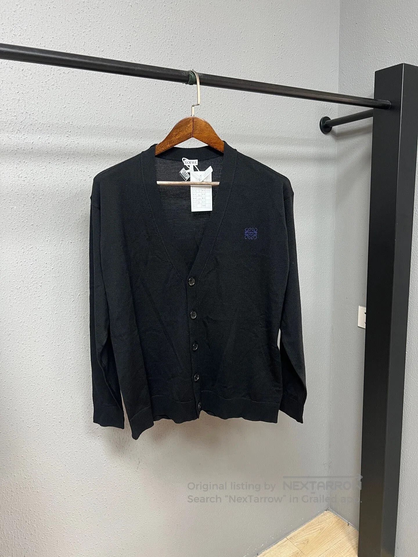 Loewe Loewe Blue Logo Cardigan Size S. Size US S / EU 44-46 / 1 - 1 Thumbnail