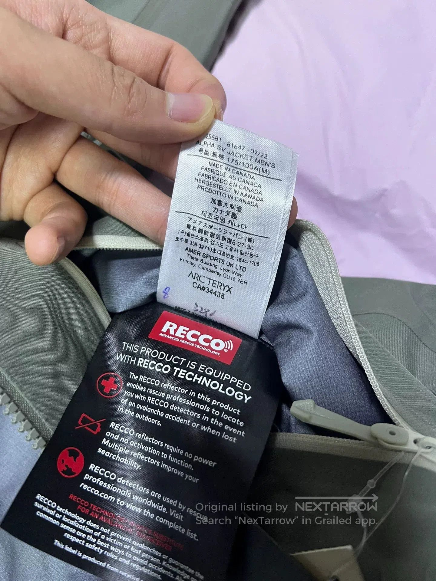 Arc'teryx Arc'teryx Alpha SV 6th Gen Men's Jacket. Size US M / EU 48-50 / 2 - 4 Thumbnail