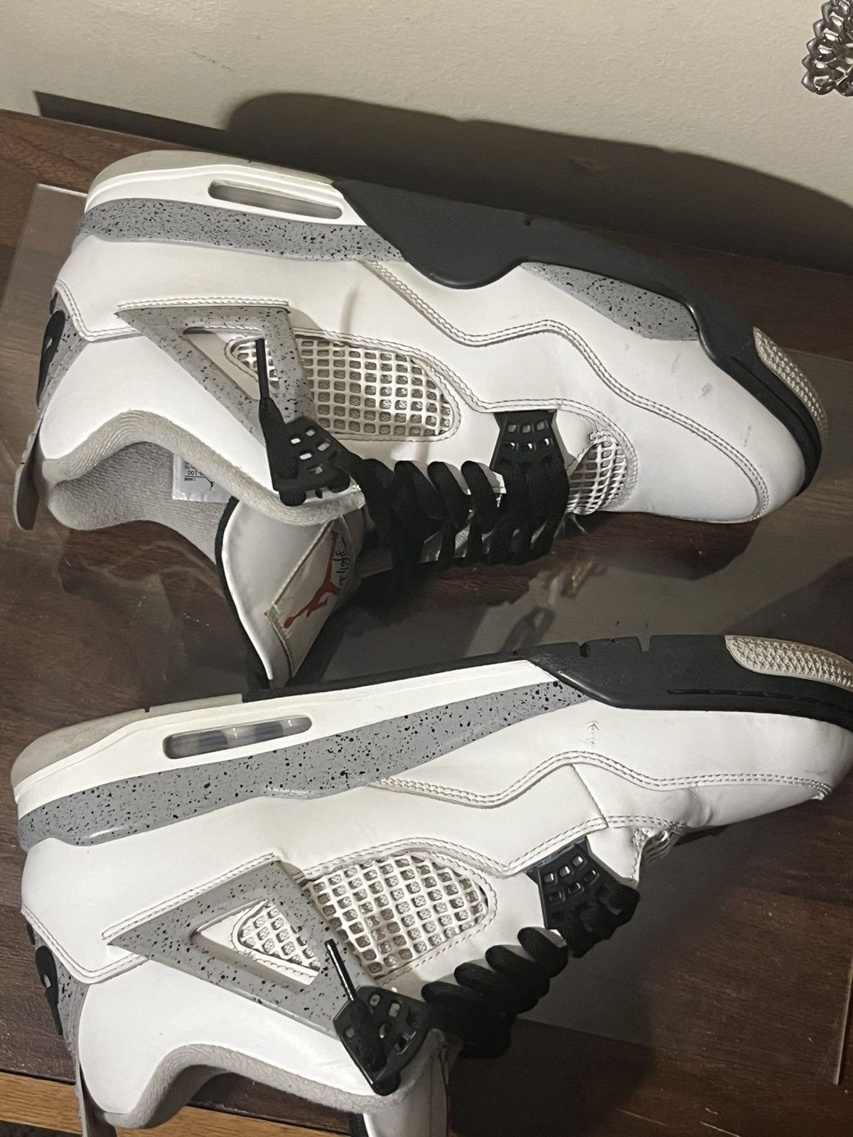 Jordan Brand Air Jordan 4 “white cement” 2025 Size US 12 / EU 45 - 1 Thumbnail