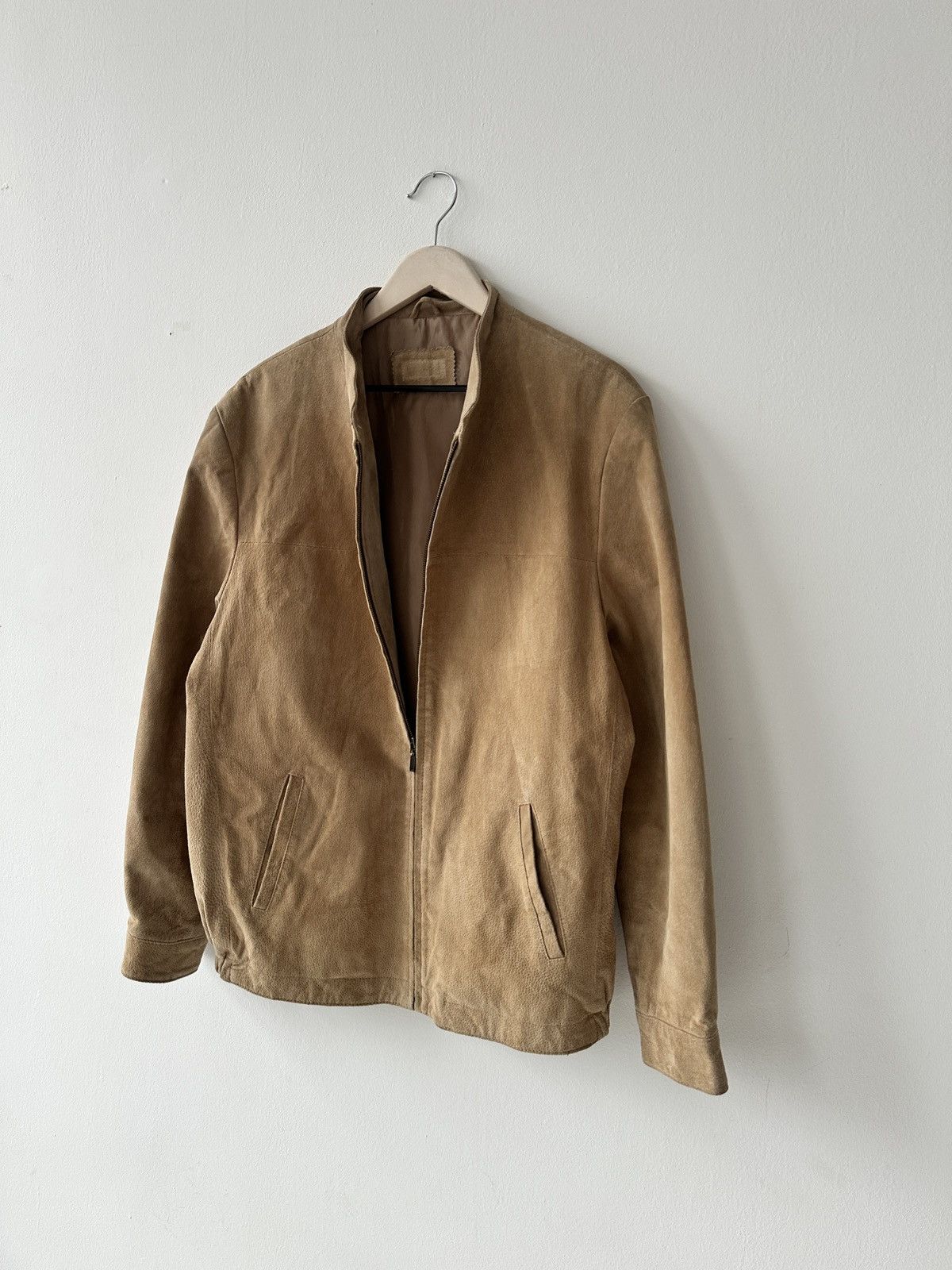 Genuine Leather × Vintage Vintage Leather Suede Jacket Size US L / EU 52-54 / 3 - 4 Thumbnail