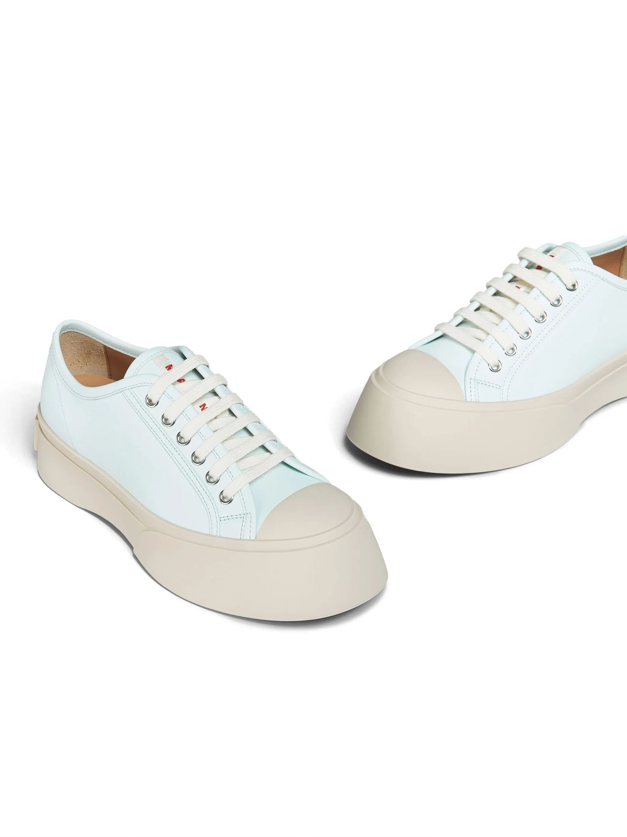 Marni o1f1d3z0525 Pablo Flatform Sneakers in Light Blue/Beige Size US 9 / IT 39 - 4 Thumbnail