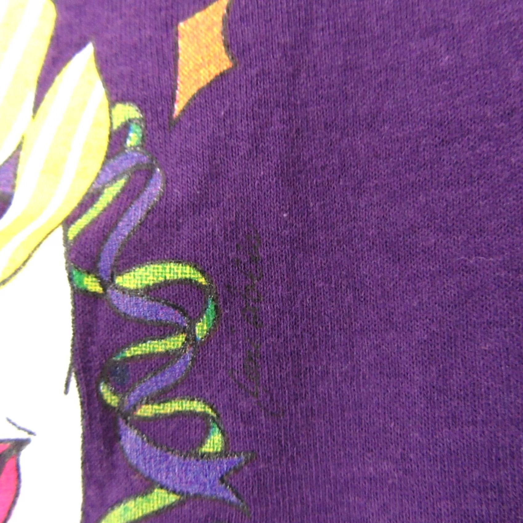 Vintage VINTAGE New Orleans Mardi Gras Paper Thin T-Shirt M/L Jazz Single Stitch Shirt Mens XS? Size US M / EU 48-50 / 2 - 7 Thumbnail
