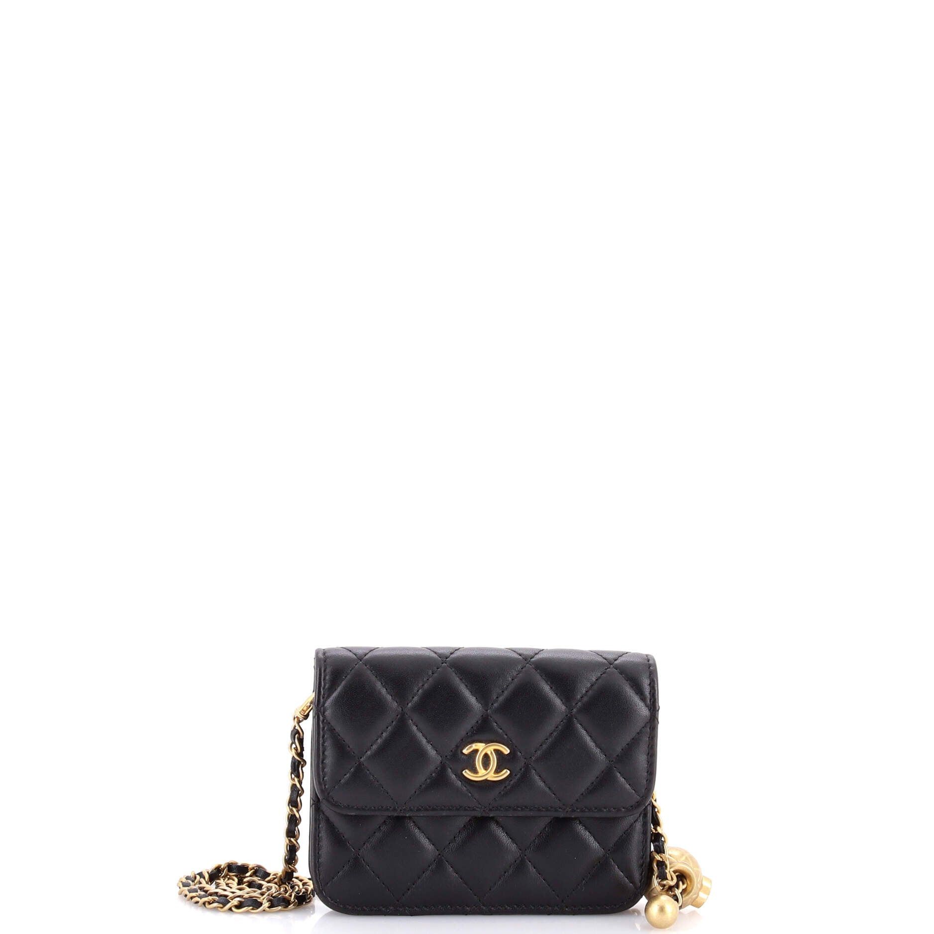 Chanel Pearl Crush Flap Clutch with Chain Size ONE SIZE - 1 Thumbnail