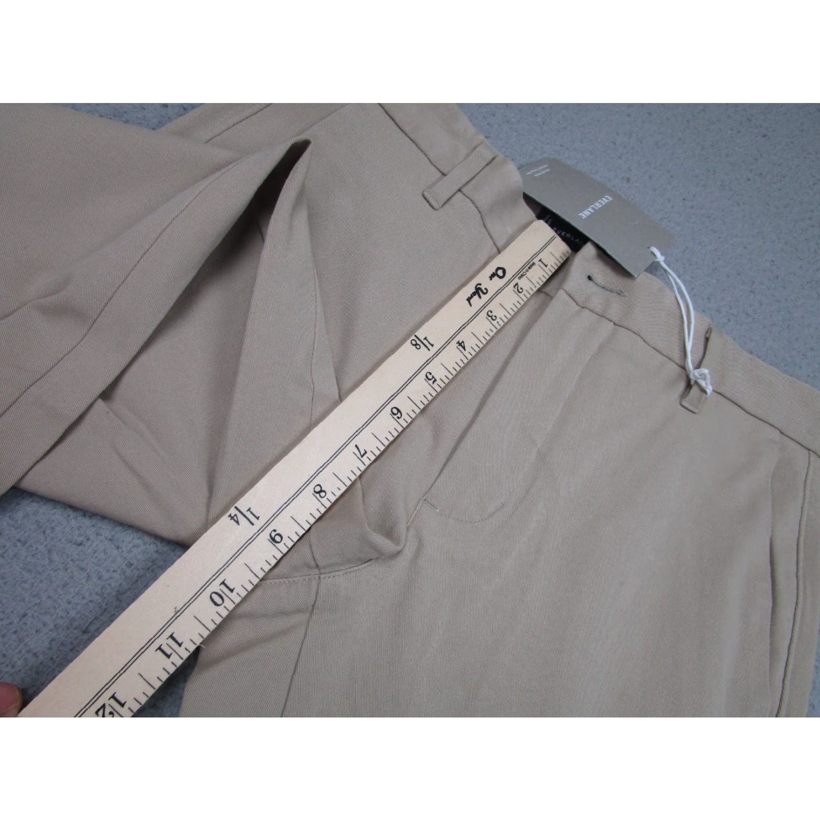 Everlane Everlane Uniform Chino Pants Mens 29x34 Beige Slim Fit School Academia Preppy Chino Pants Mens Beige Slim Fit 29x34 Size US 29 - 6 Thumbnail