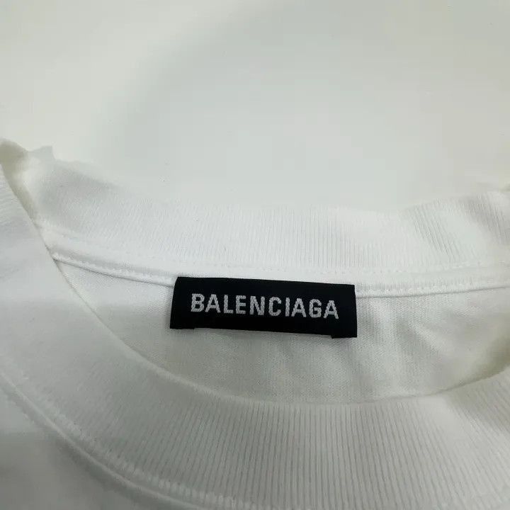 Balenciaga Balenciaga Balenciaga Short Sleeve Logo Print TShirt -2507 Size US S / EU 44-46 / 1 - 5 Thumbnail