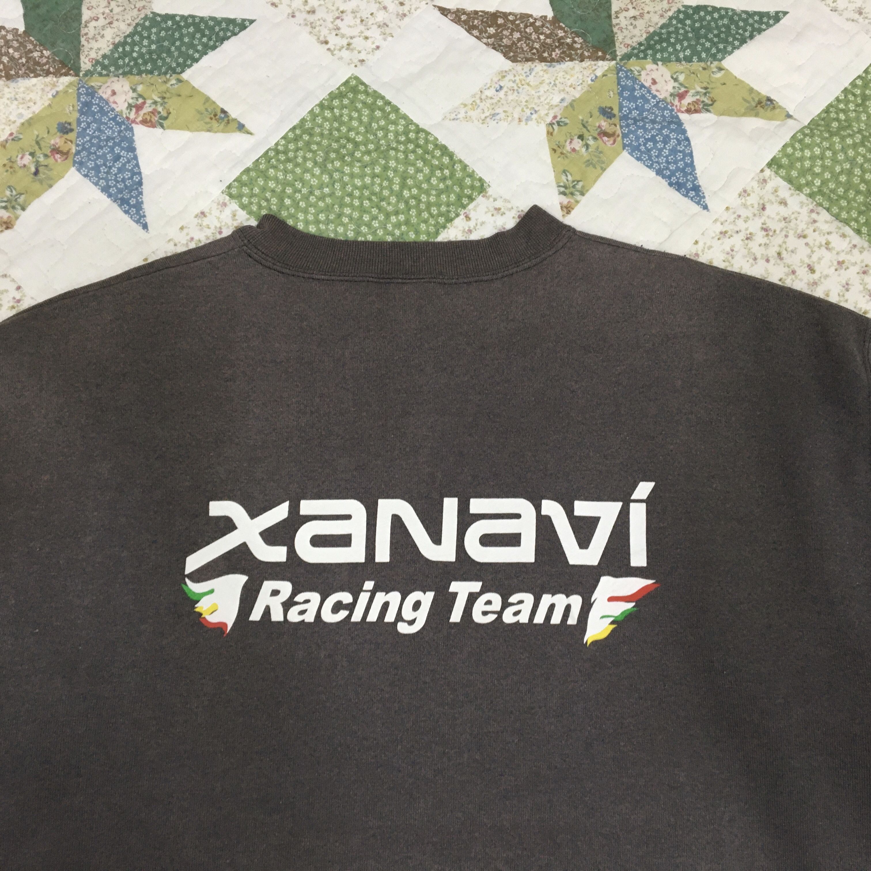 Sports Specialties × Tultex Vintage XANAVI RACING TEAM Crewneck Sweatshirt Size US L / EU 52-54 / 3 - 5 Thumbnail