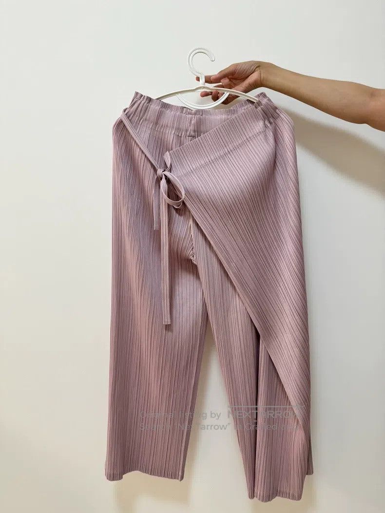 Issey Miyake Issey Miyake Pink Kelp Pants Size 26" / US 2 / IT 38 - 1 Thumbnail