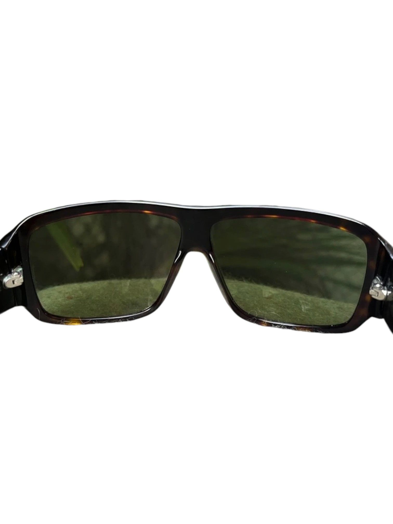 Bottega Veneta Bottega Veneta Tortoiseshell Square Sunglasses Vintage Style Size ONE SIZE - 9 Thumbnail