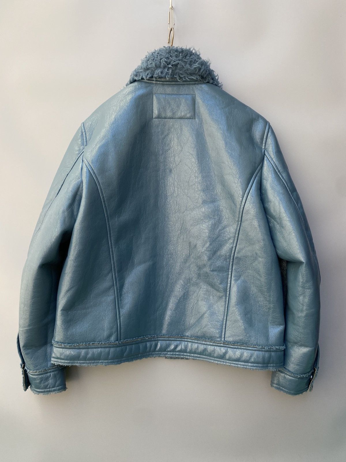 Diesel Diesel- Faux Shearling Leather Fur Jacket Size US L / EU 52-54 / 3 - 2 Thumbnail