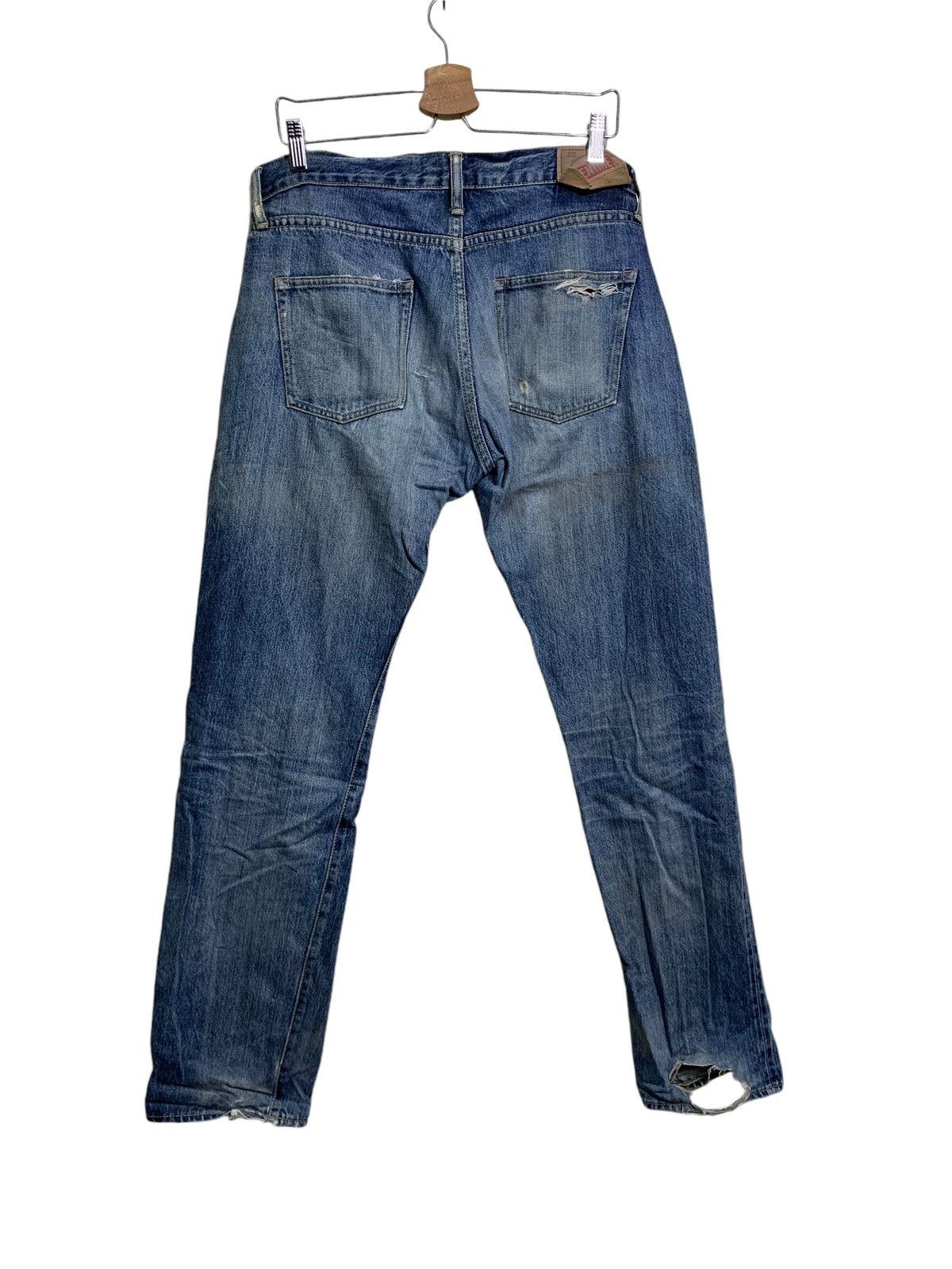 Denime 🔥DENIME JAPAN DISTRESSED JEANS W32 Size US 32 / EU 48 - 7 Thumbnail