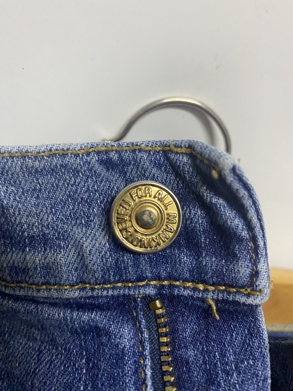 7 For All Mankind 7 For All Mankind Distressed Denim Jeans Stretch Size 29" - 10 Thumbnail