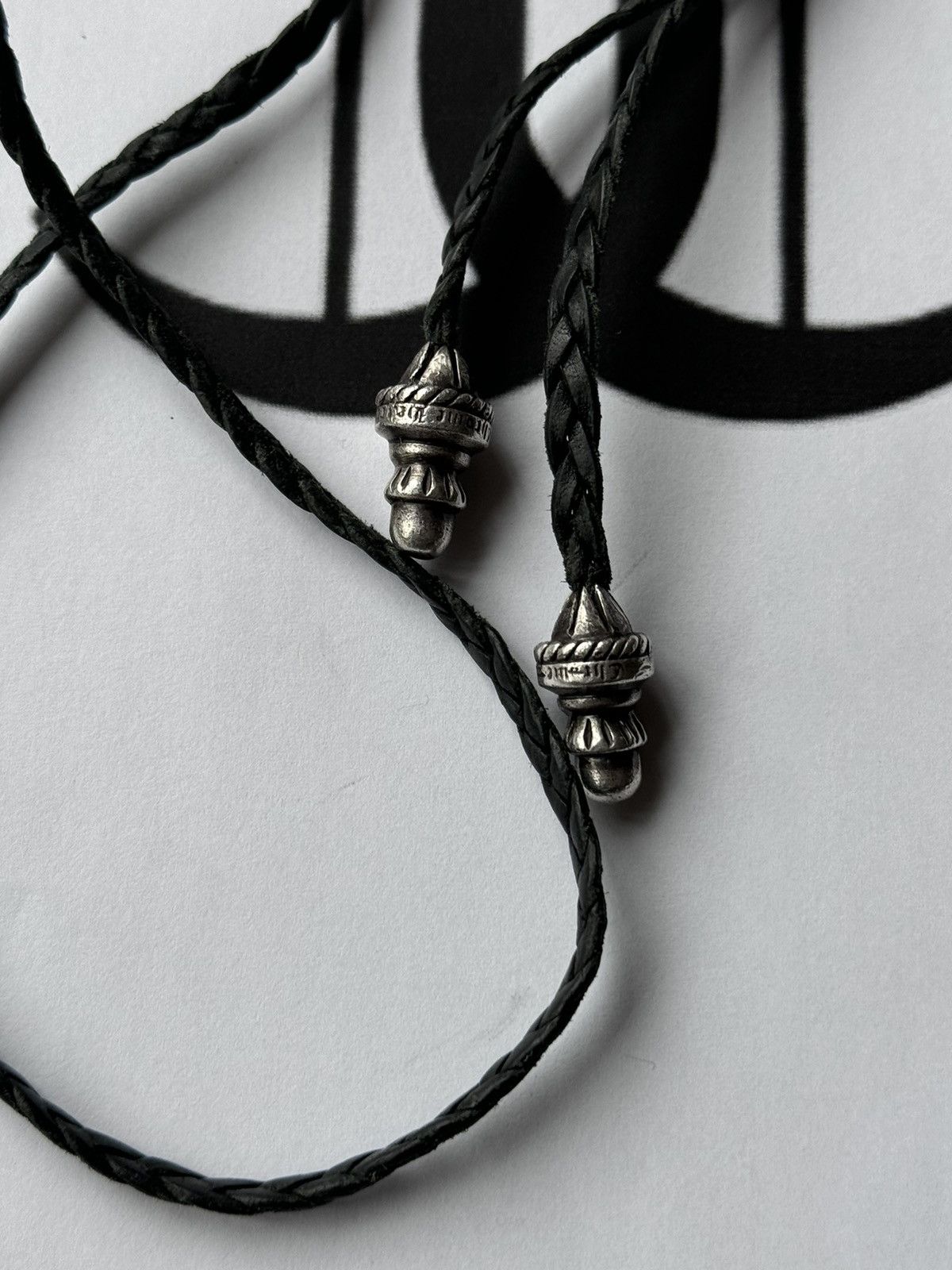 Chrome Hearts CHROME HEARTS LEATHER ROPE Size ONE SIZE - 5 Thumbnail