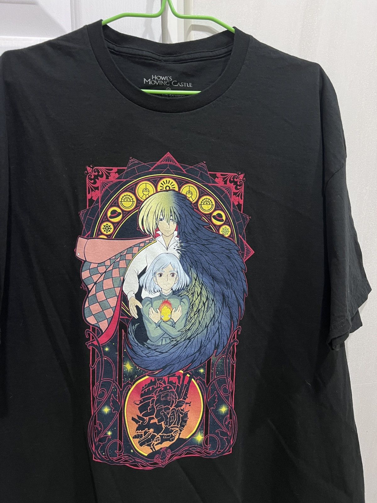2004 Howl's Moving Castle Studio Ghibli Promo Tee 2XL Anime