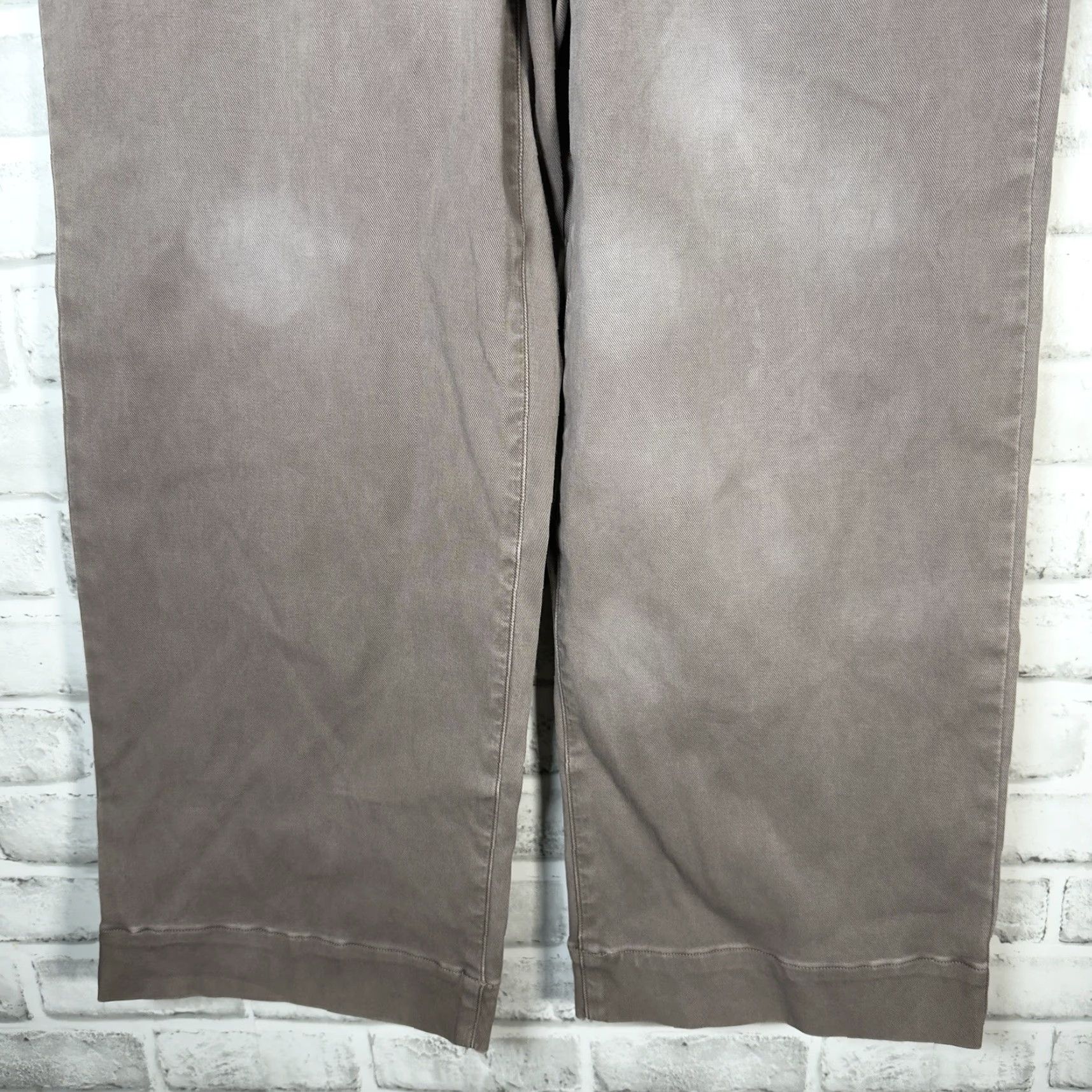 Spanx SPANX Brown Cotton Blend Casual Ankle Pants Womens Size M Size 32" / US 10 / IT 46 - 3 Thumbnail