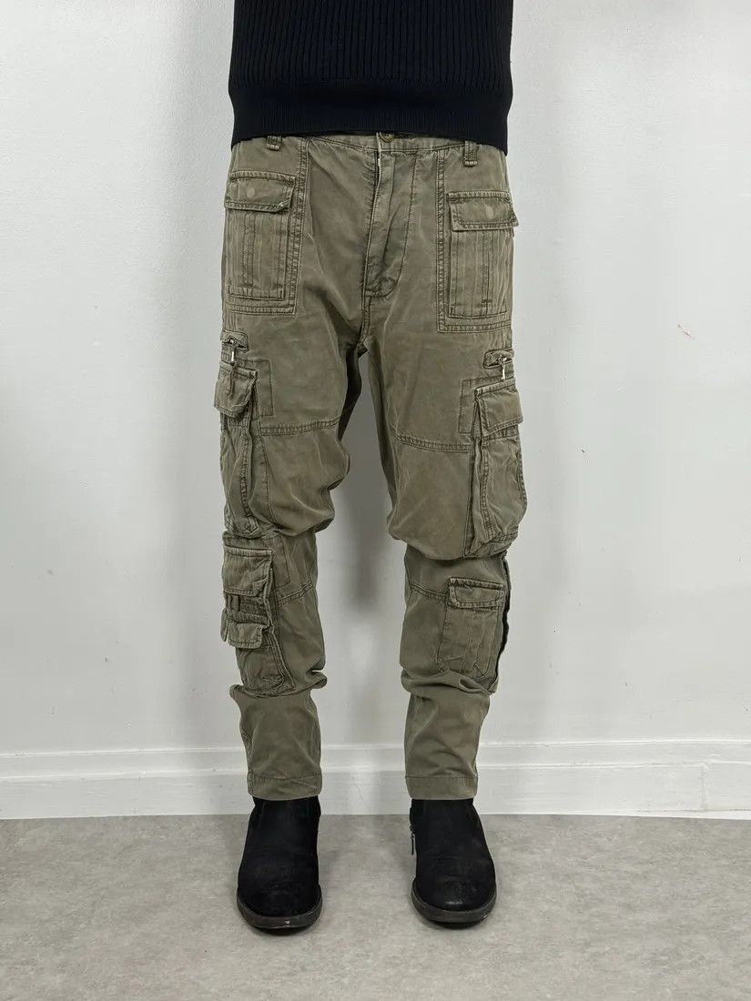 Dolce & Gabbana FW2006 Dolce & Gabbana Olive Multi Pockets Cargo Pants Size US 32 / EU 48 - 4 Thumbnail