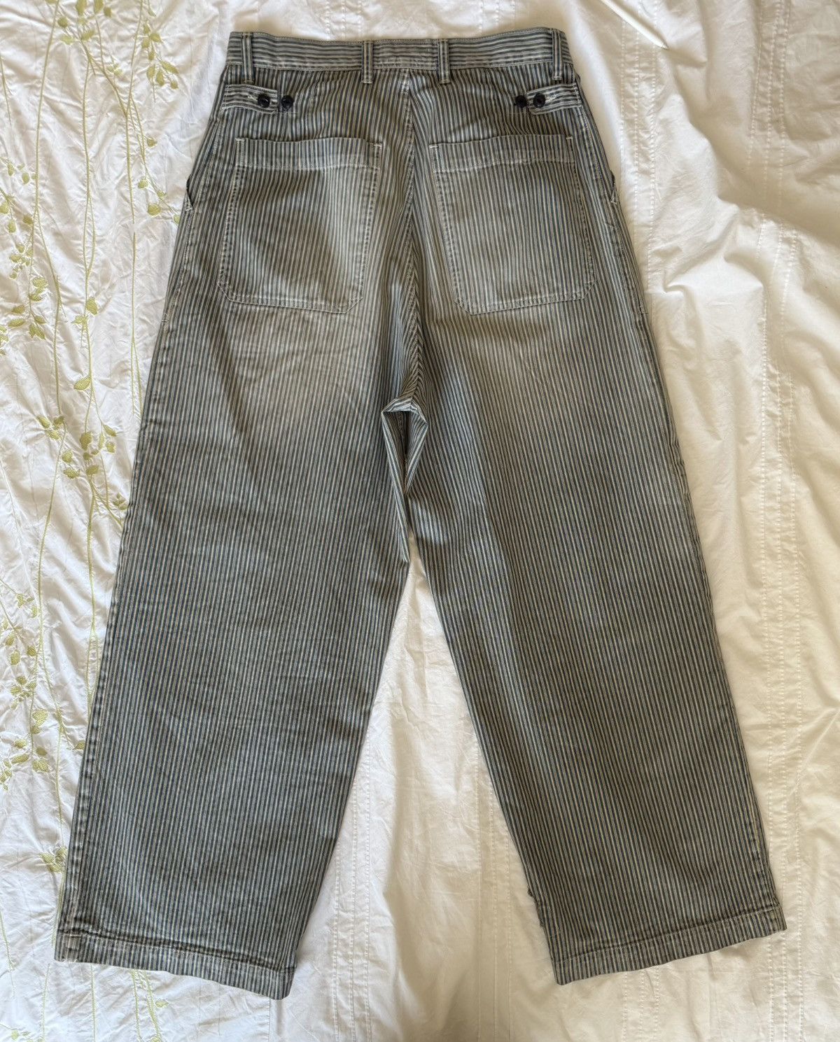 Kapital Kapital Hickoree Fatigue Baggy Pants Size US 33 - 2 Thumbnail